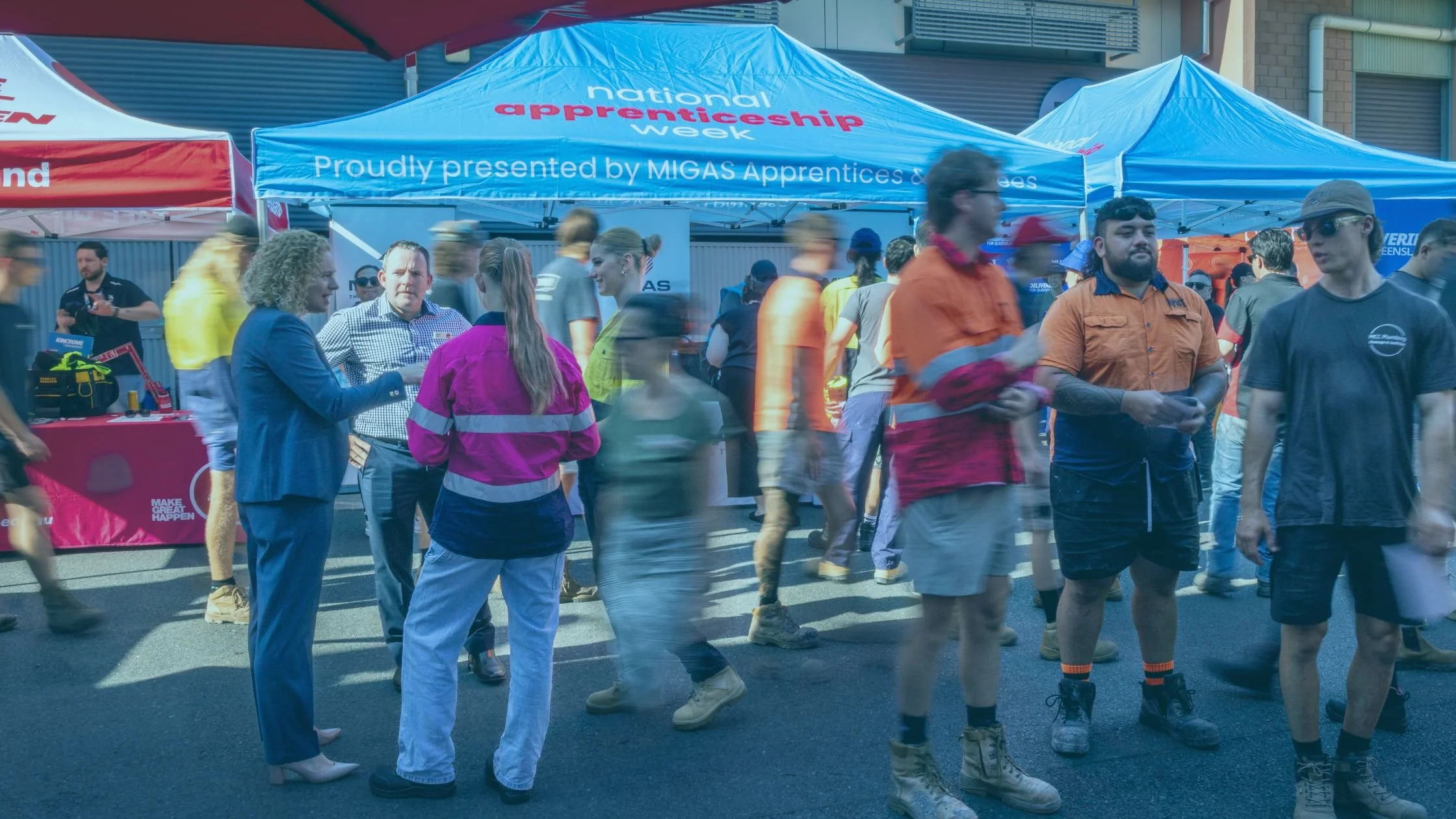 TAFE Queensland Street Party Celebrates Apprentices During National Apprenticeship Week