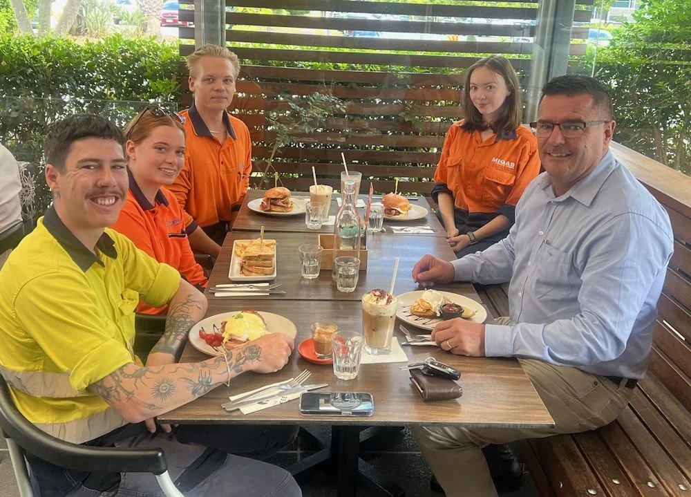 PMT Security apprentices and supervisors