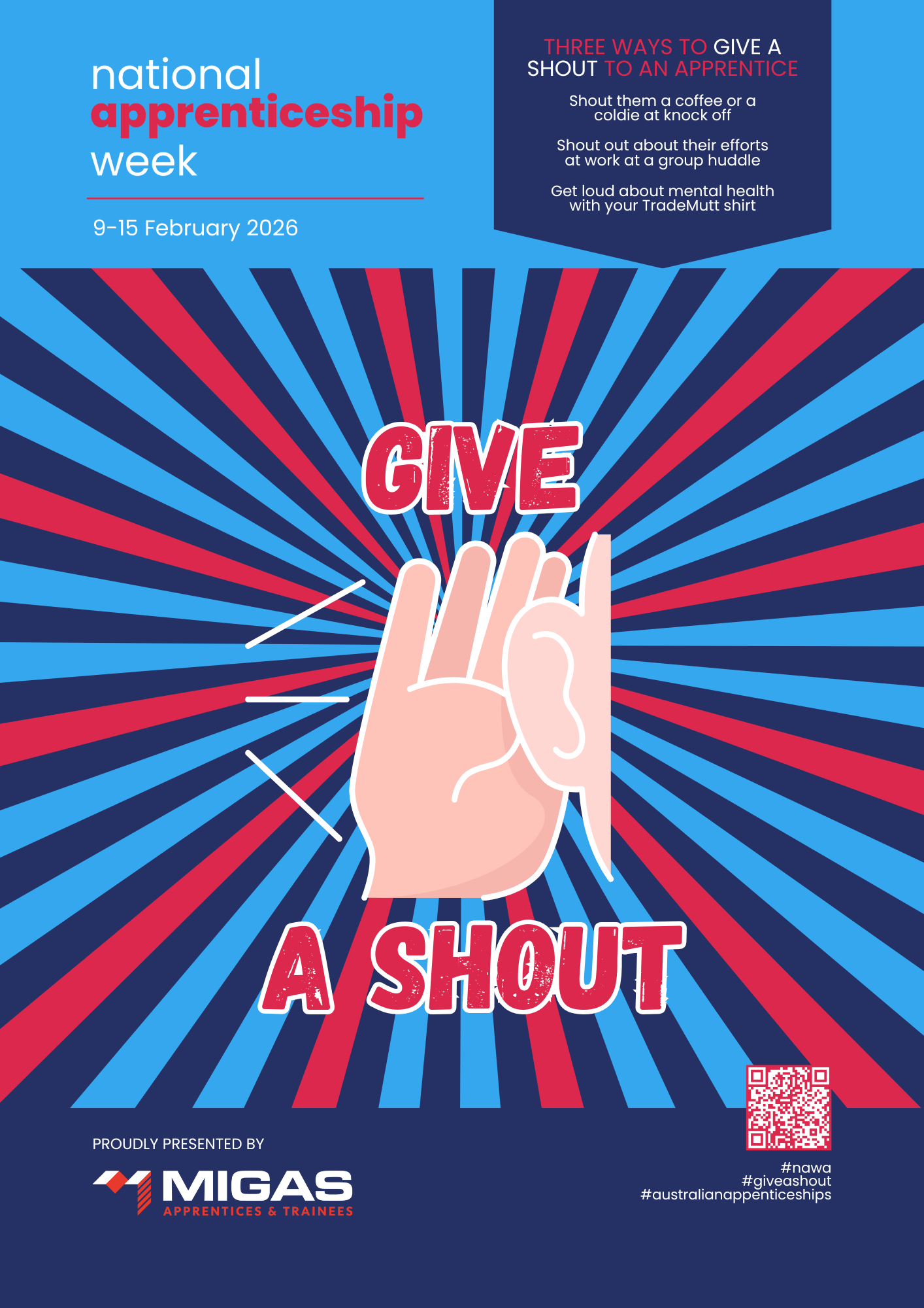 Give a Shout Poster 2