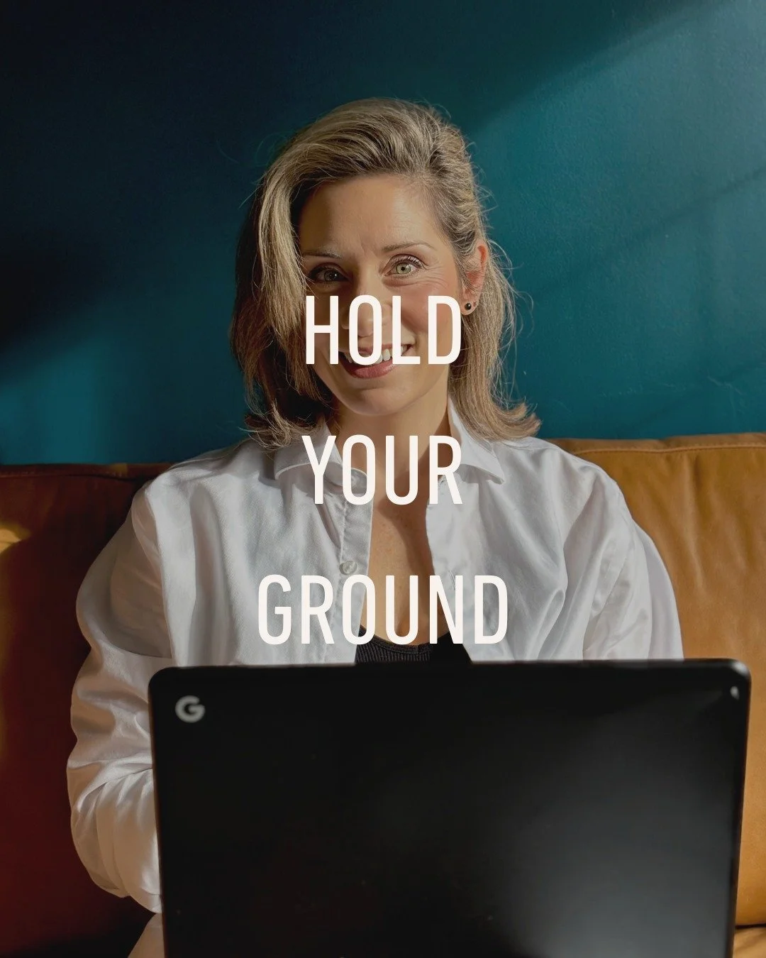 Hold your ground.

Plant your feet when you speak.
Drop your shoulders.
Pause, then answer.

Power Through

#powerthrough #shecommands #empoweredwoman