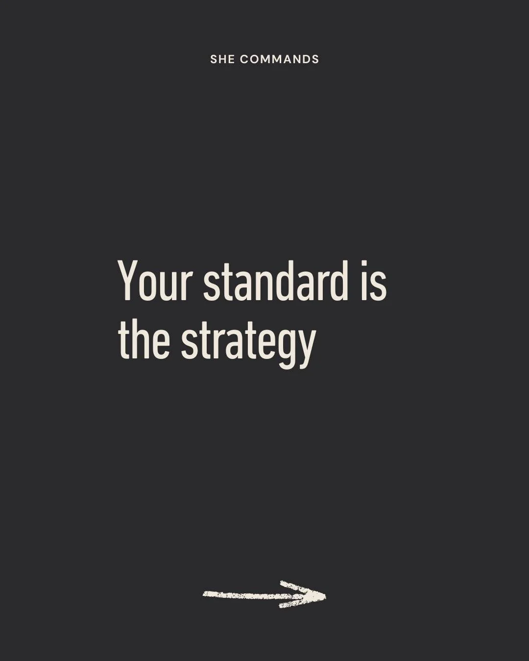 You get what you accept. 

Raise your standard.

Learn more at www.shecommands.ca

#torontobusiness #womeninmanagement #femaleleadership #shecommands
