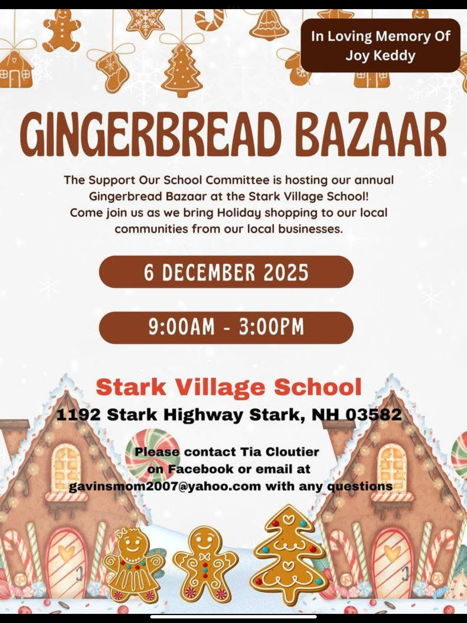 Gingerbread Bazaar