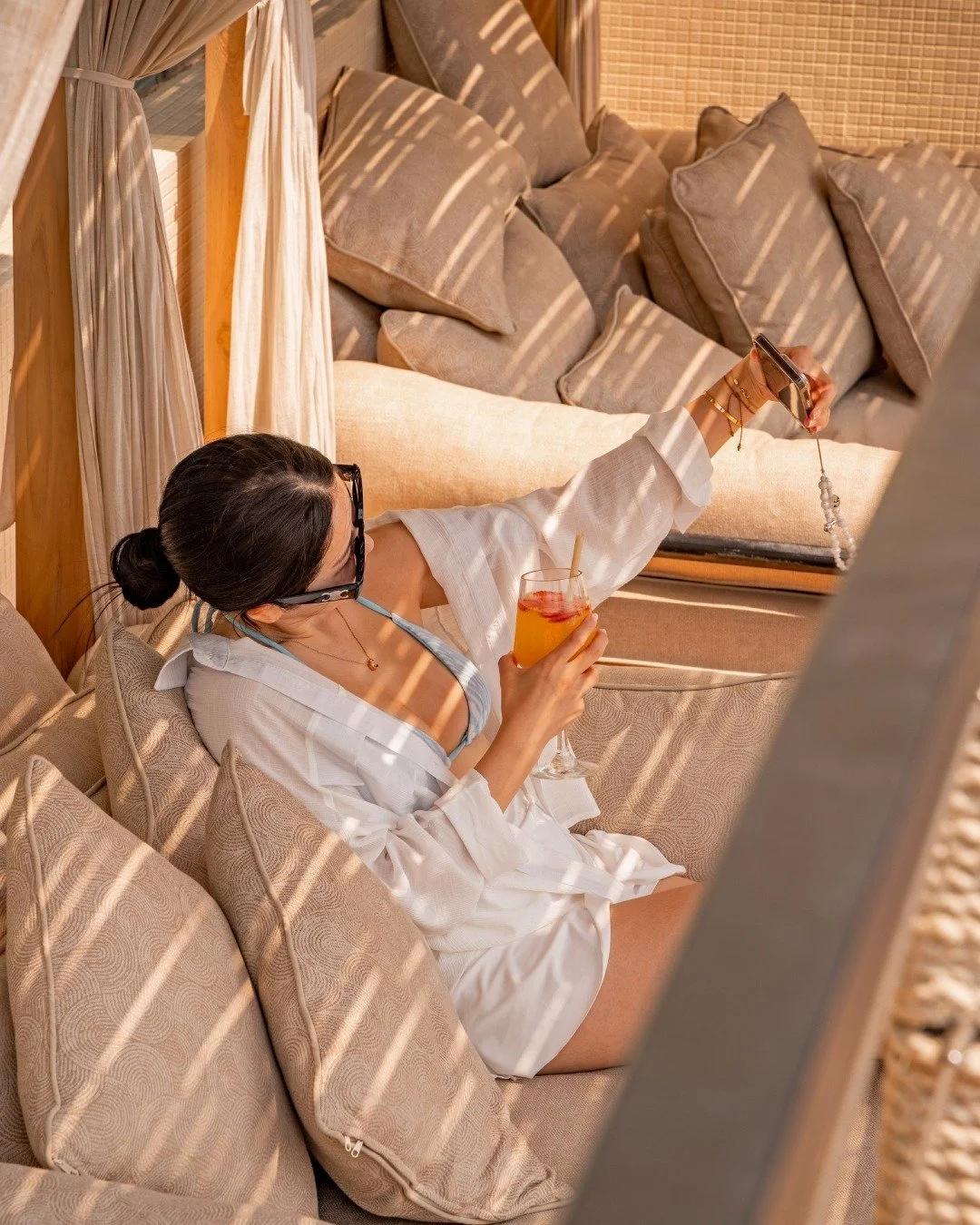 Afternoons on the cabanas.