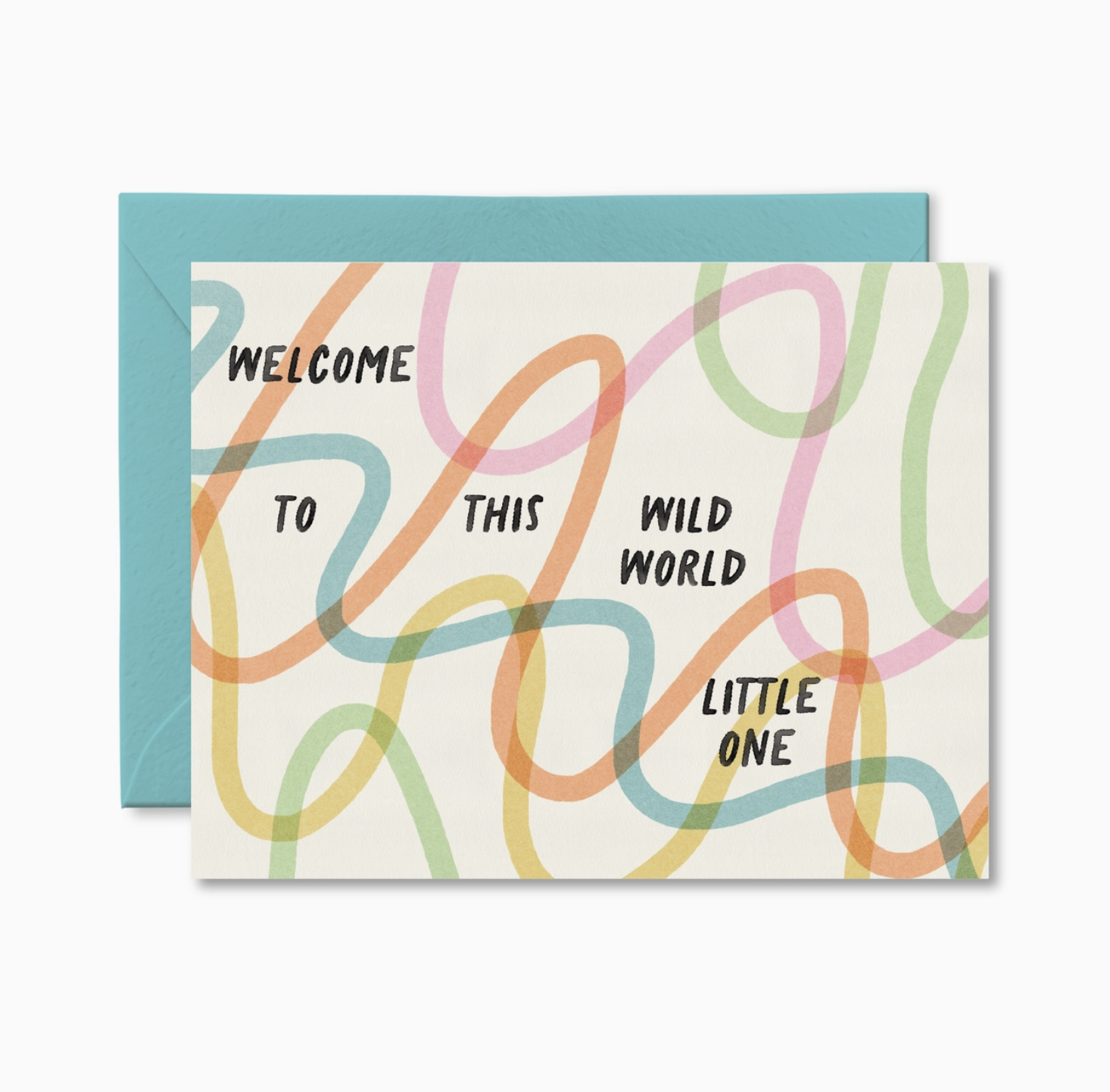 Welcome To This Wild World Baby Card
