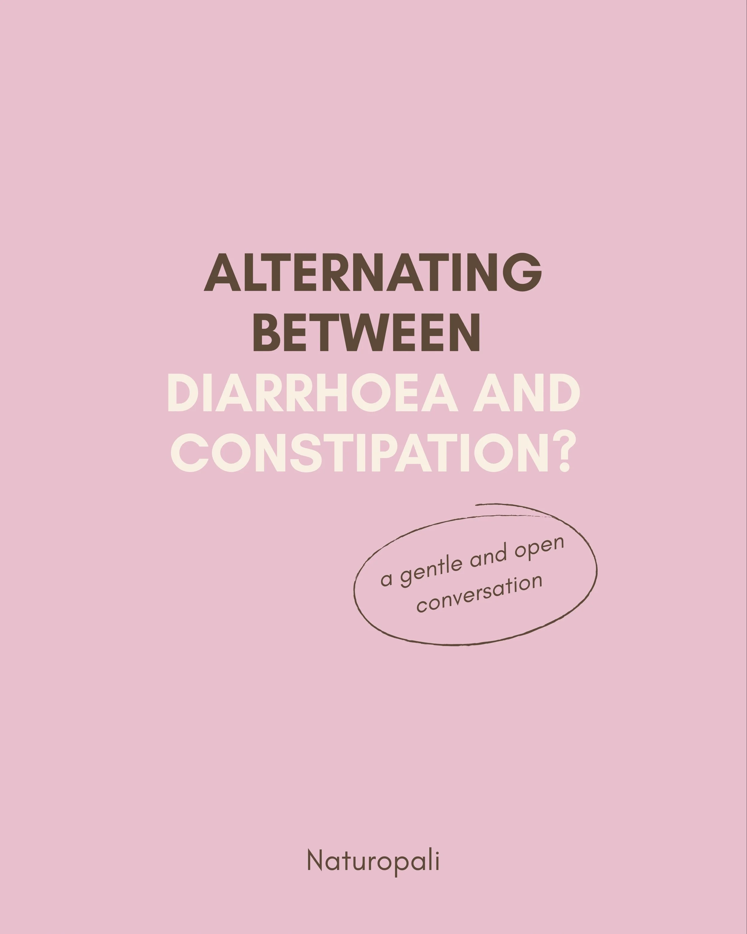 One day you&rsquo;re constipated. The next you&rsquo;re running to the bathroom. What&rsquo;s going on?

Alternating diarrhoea and constipation isn&rsquo;t &lsquo;normal&rsquo; - it&rsquo;s a sign your gut may be asking for support. Looking at the mi