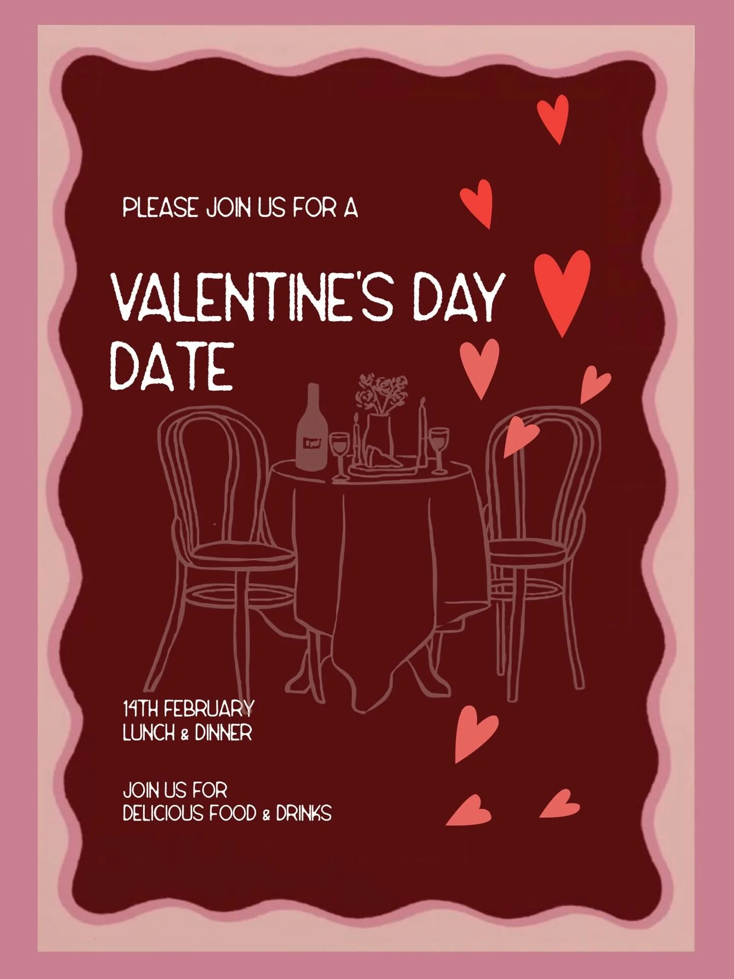 Love is in the air&hellip; and on the menu! 💕
Join us at The Hurstwood Pub this Valentine&rsquo;s Day for a thoughtfully crafted 4-course menu, with the option to enjoy a wine flight alongside.

🍽 &pound;65 per person
🍷 &pound;120 per person with 