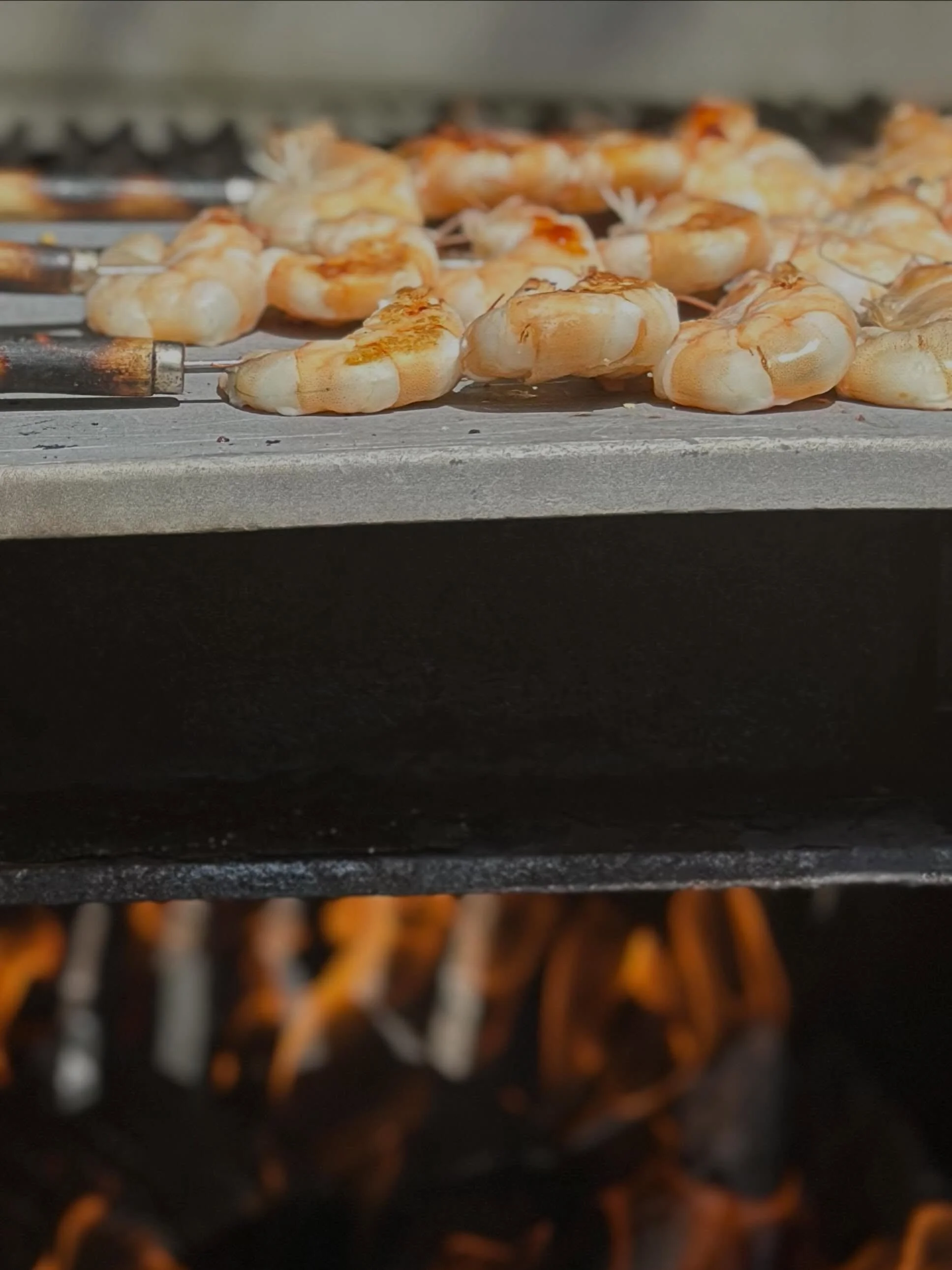 Our signature Gambas Crostini cooked on the Santa Maria grill today.
Come join us for a delicious BBQ menu on the terrace.