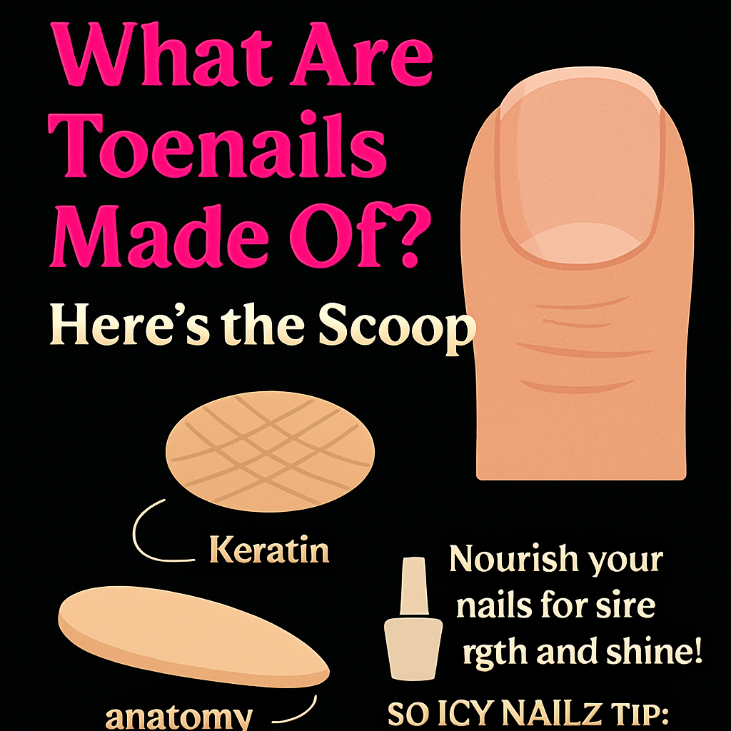 What Are Toenails Made Of? Here’s the Scoop