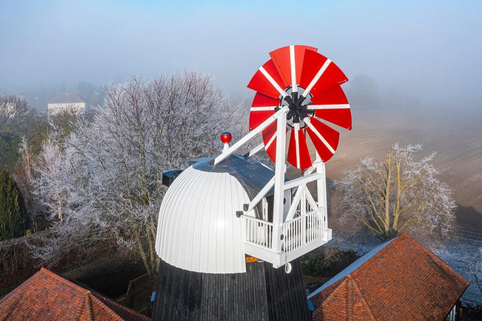 Smock Mill, Cambridgeshire,  Osmo UK, millwright, millwrighting, Norfolk, craft, craftmanship, mill engineering