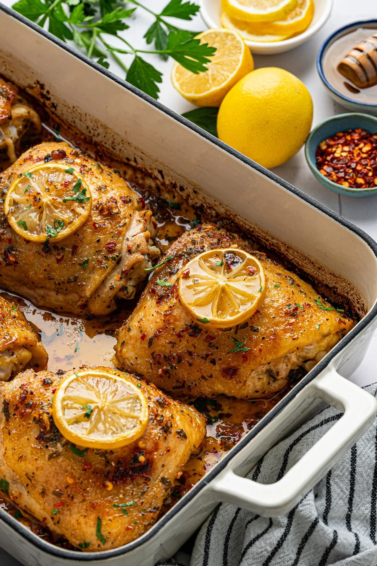Braised Lemon Pepper Chicken