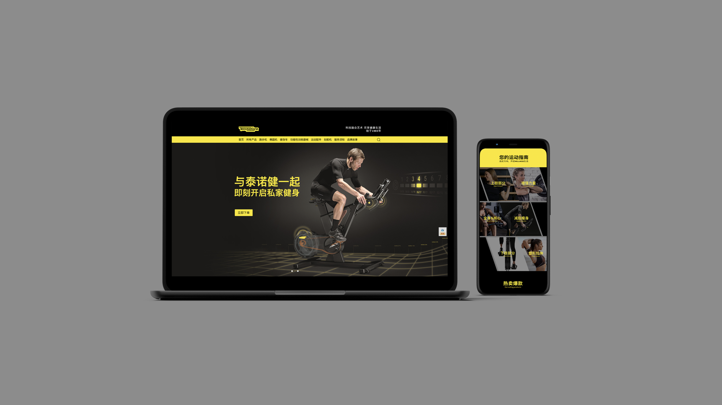 Technogym E-commerce