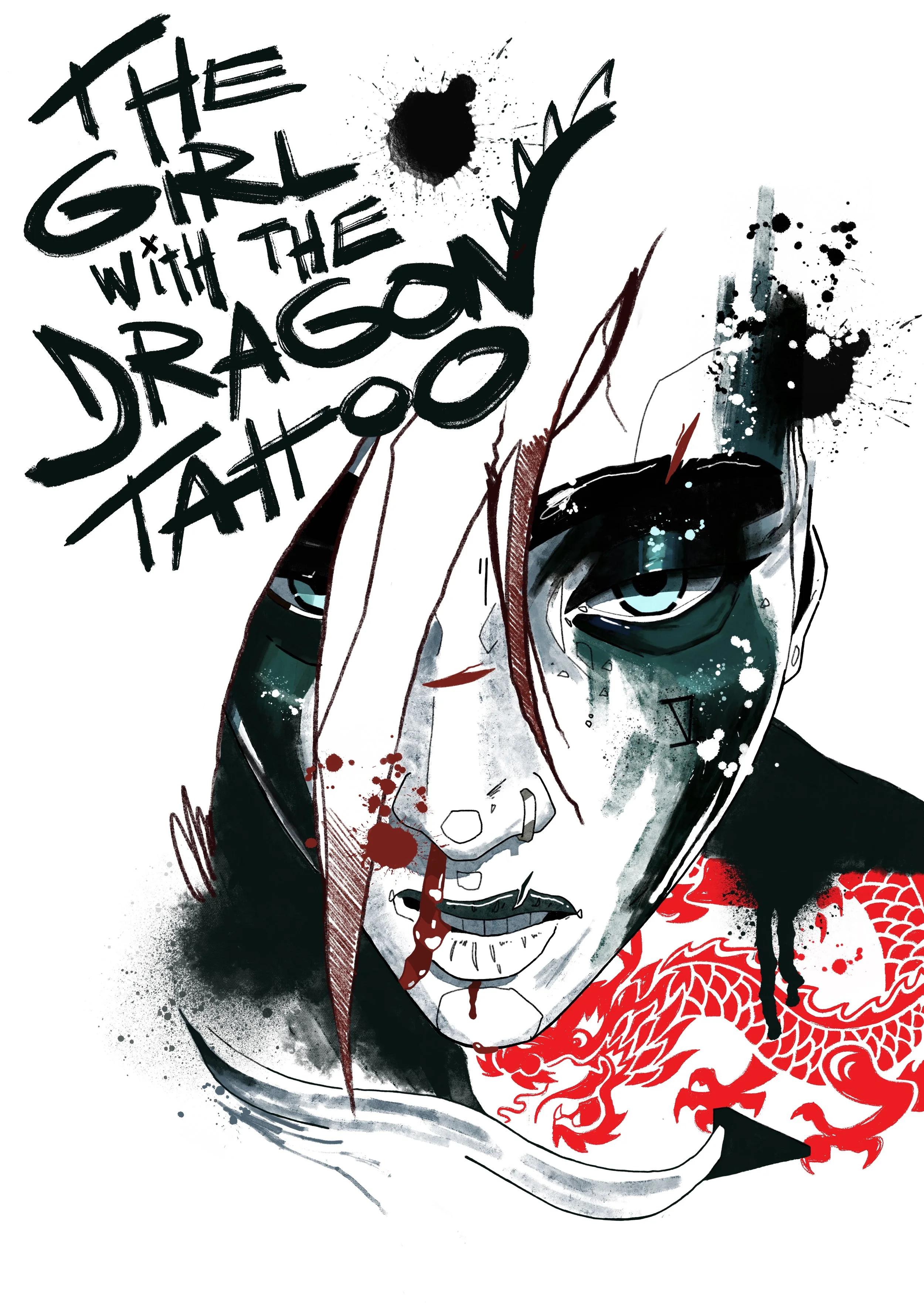 THE GIRL WITH THE DRAGON TATTOO