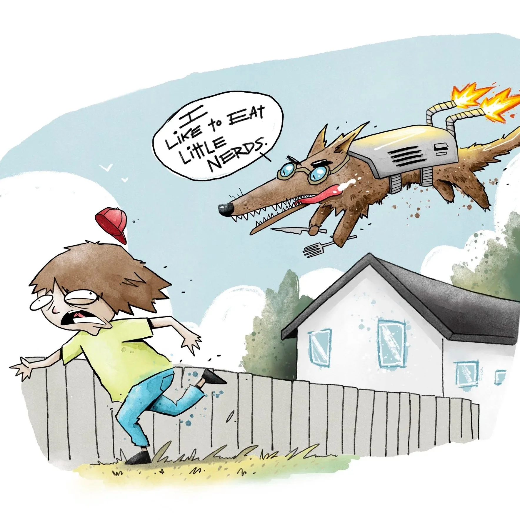 THE NEIGHBOURS DOG