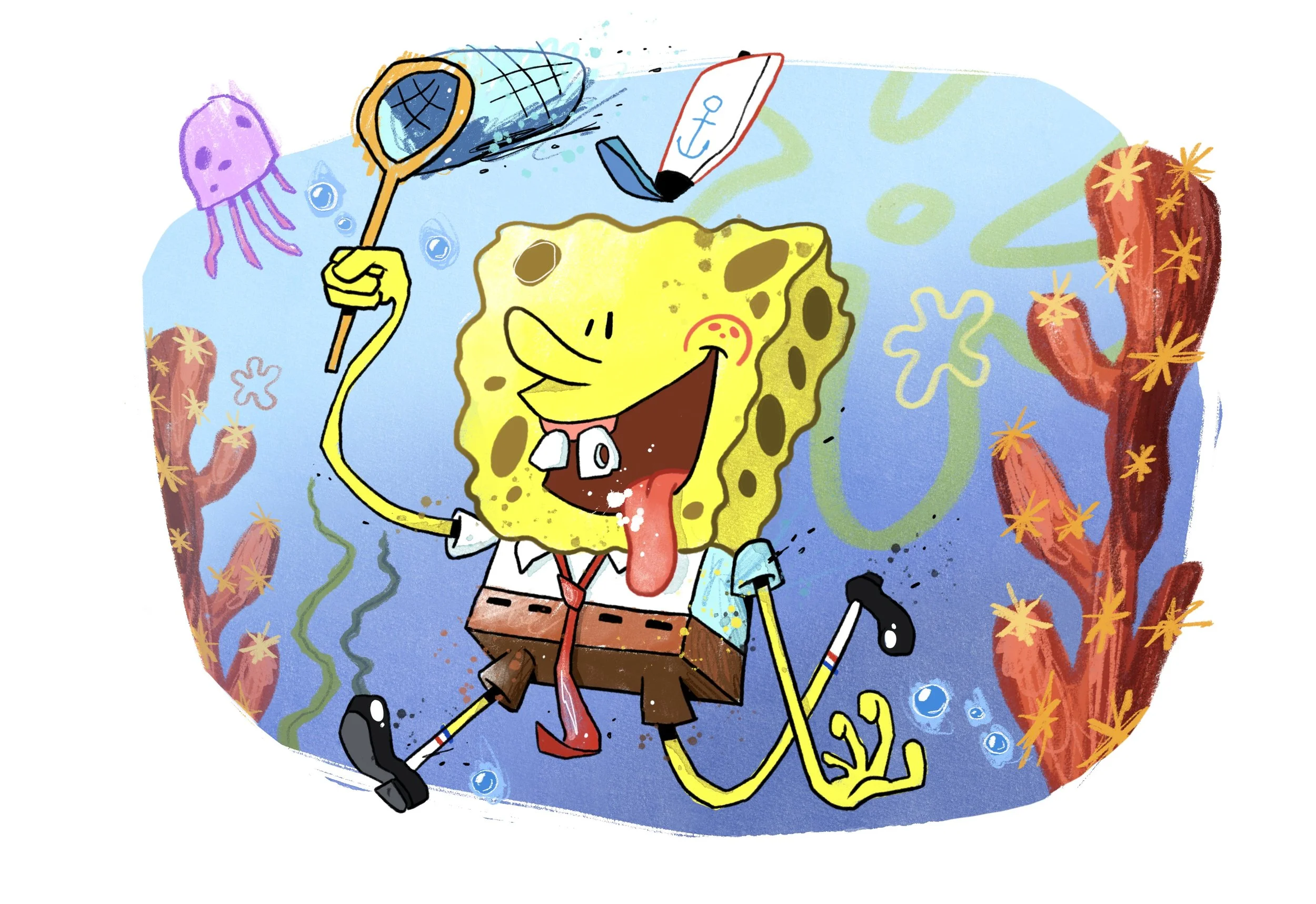 THE ADVENTURES OF SPONGEBOB