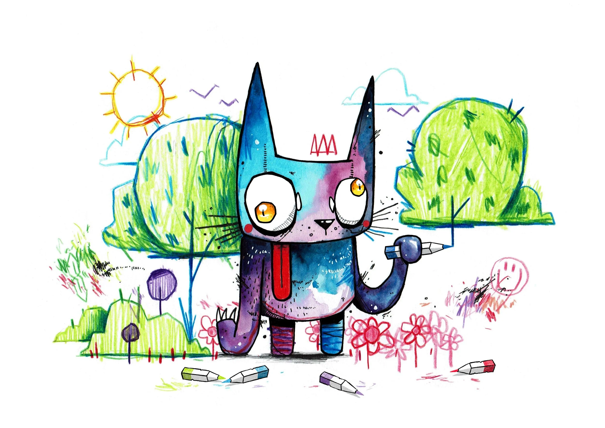 DRAW YOUR OWN GARDEN
