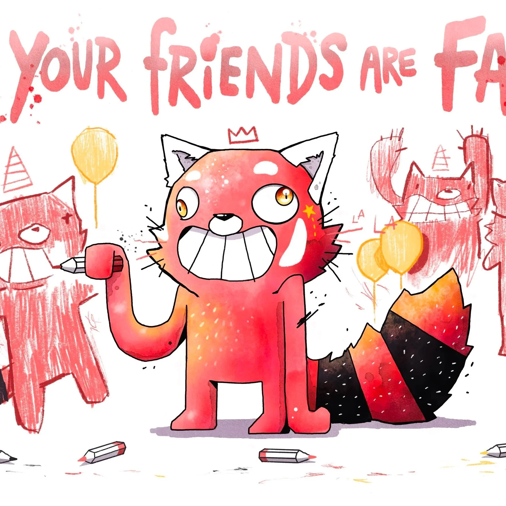 ALL YOUR FRIENDS ARE FAKE