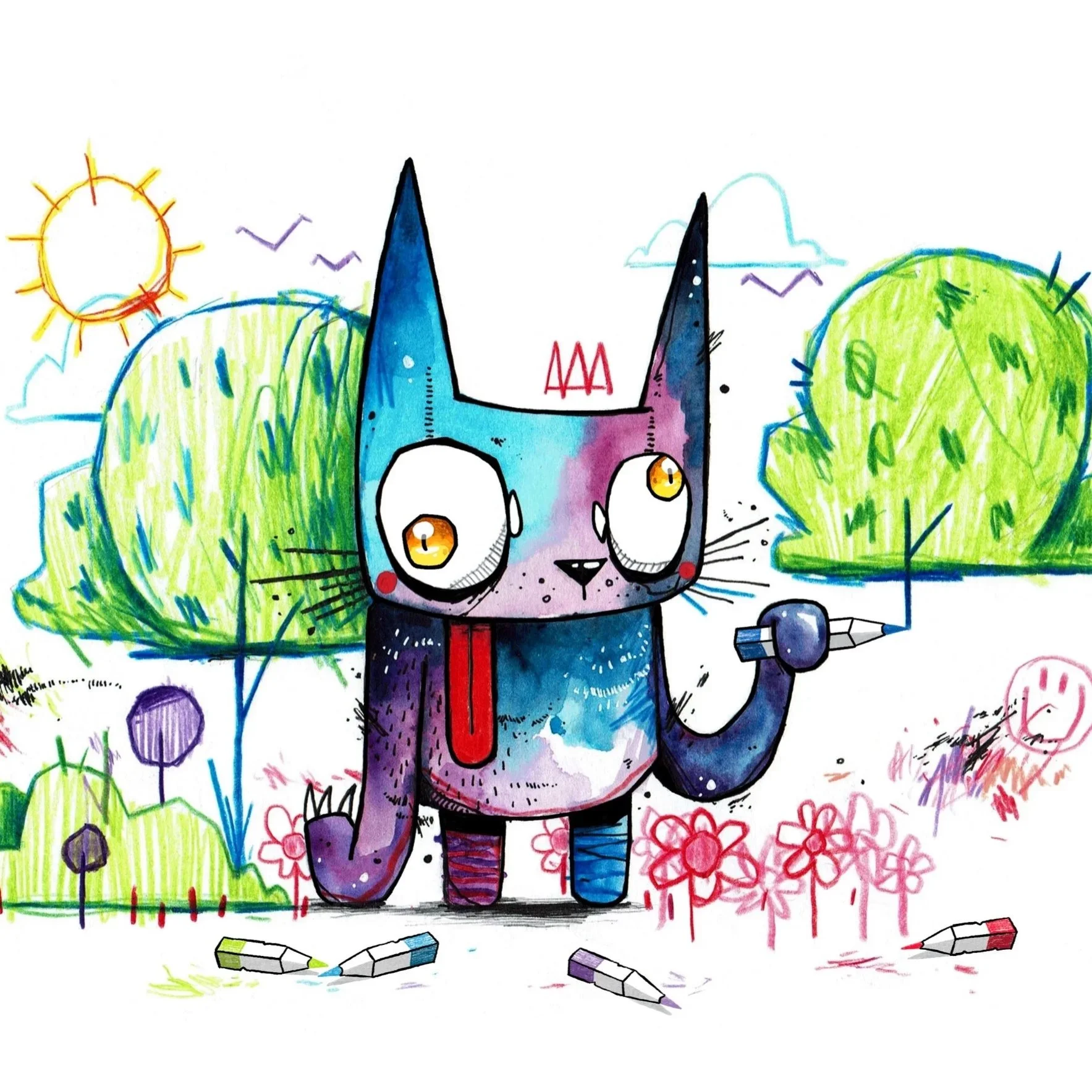 DRAW YOUR OWN GARDEN