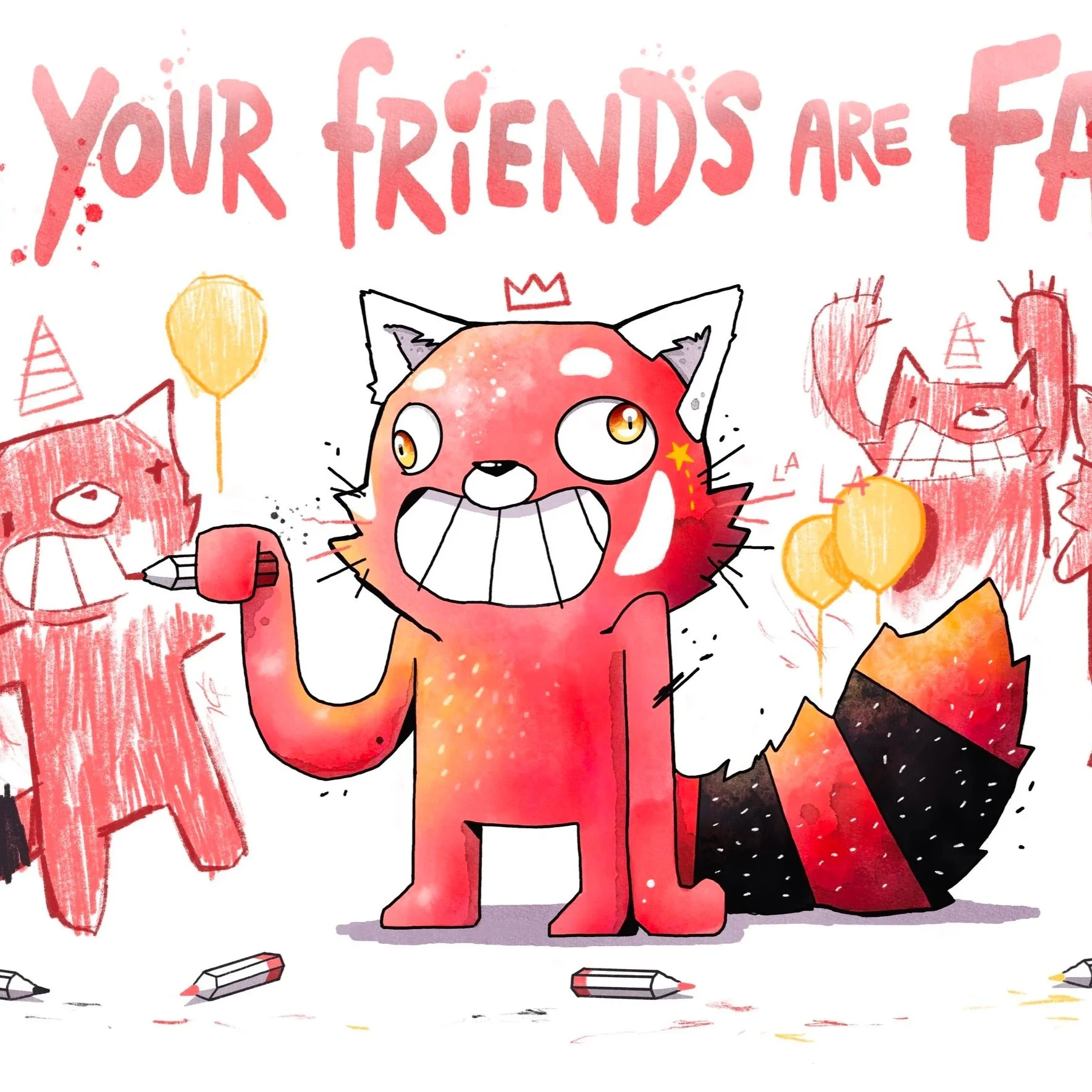 ALL YOUR FRIENDS ARE FAKE