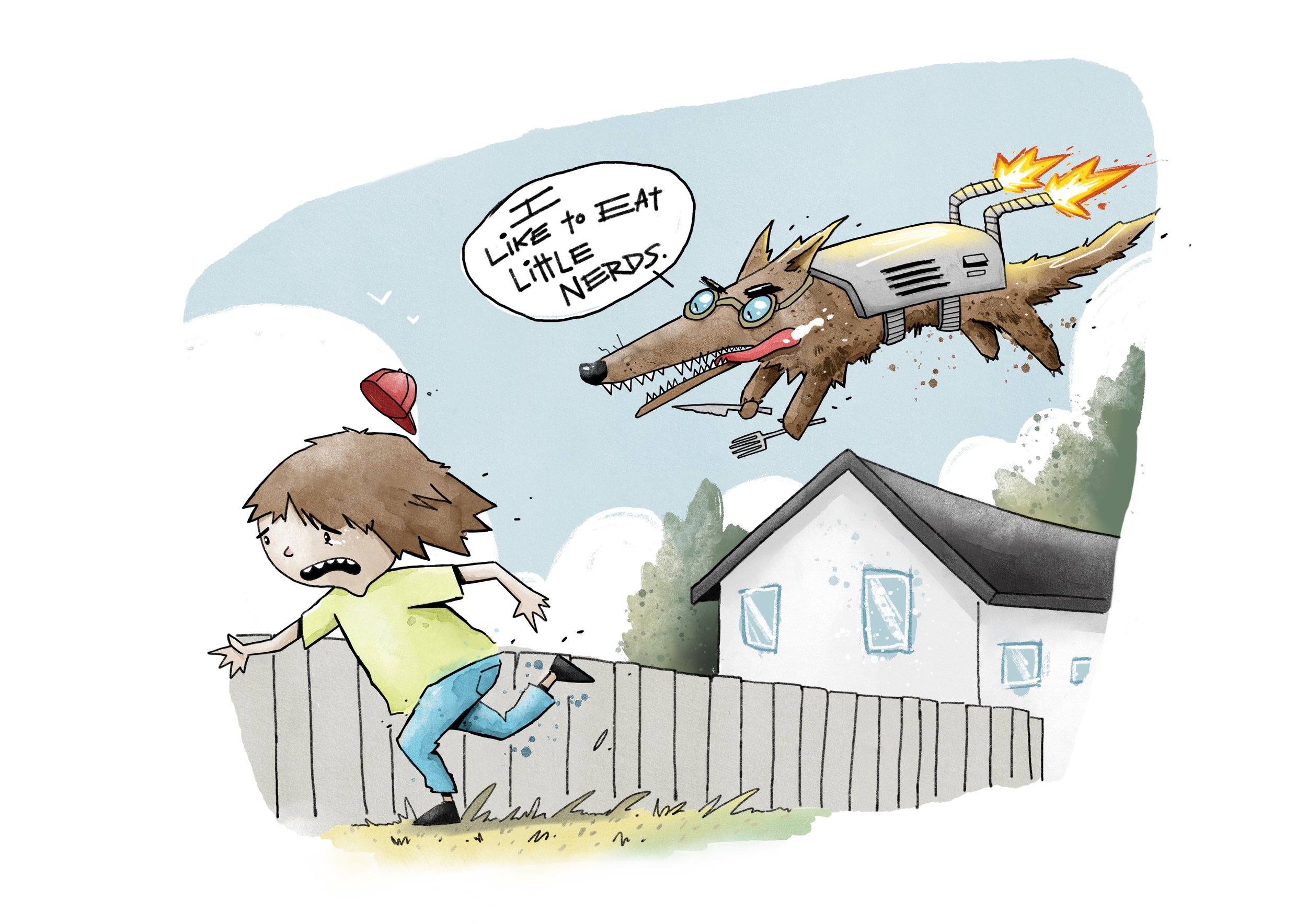 THE NEIGHBOURS DOG