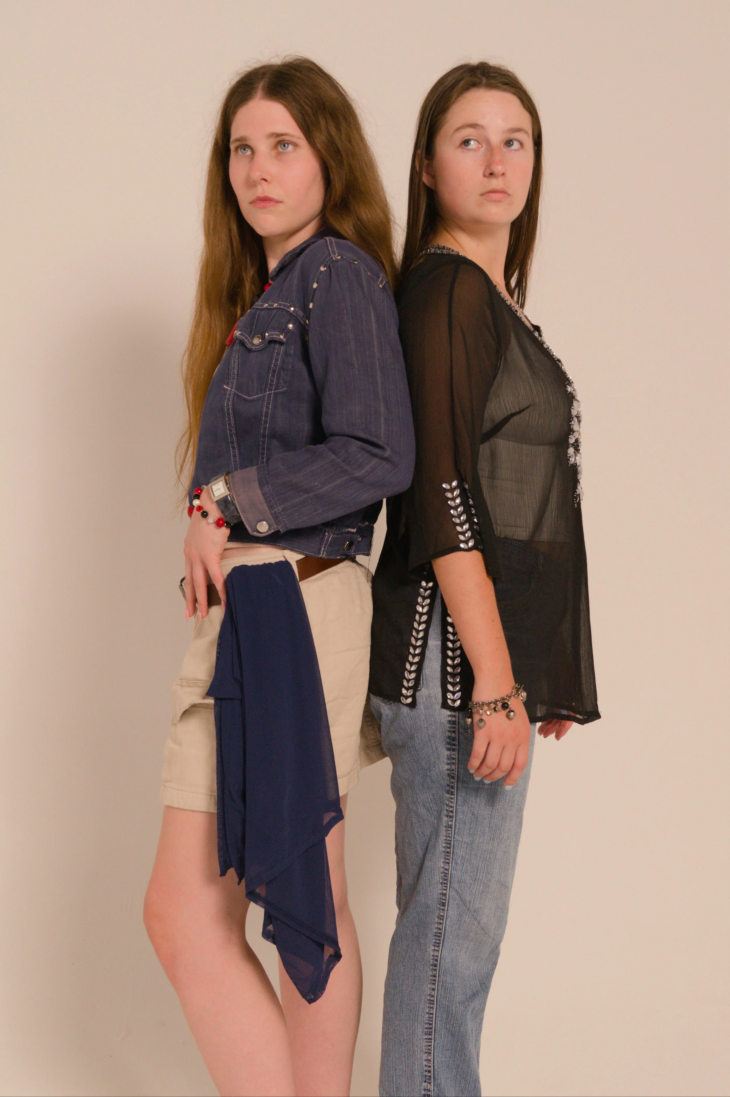 Black & Grey Beaded Bracelet