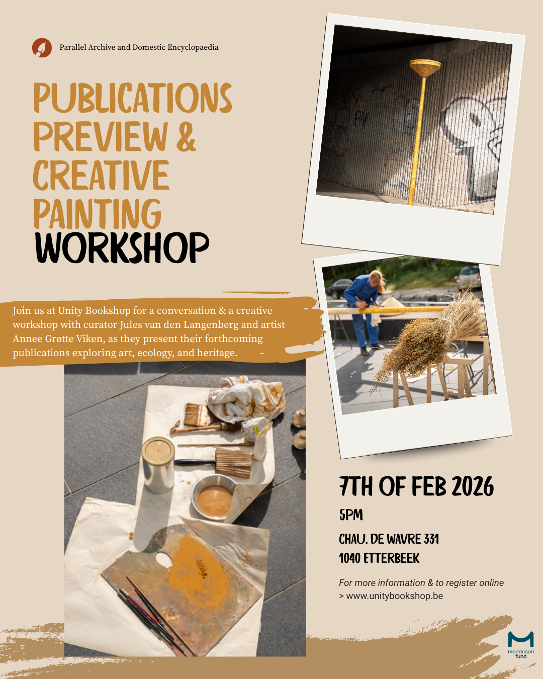 Publications preview & Creative Painting workshop