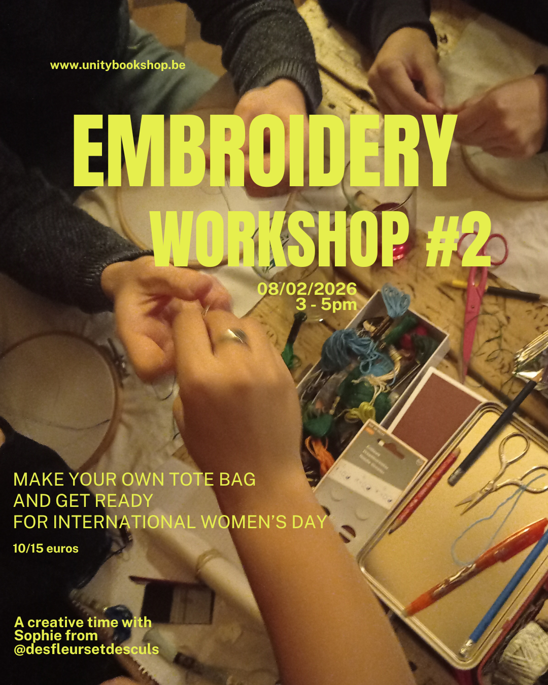 broderie militante - Make your own tote bag for women’s day (FR/en)