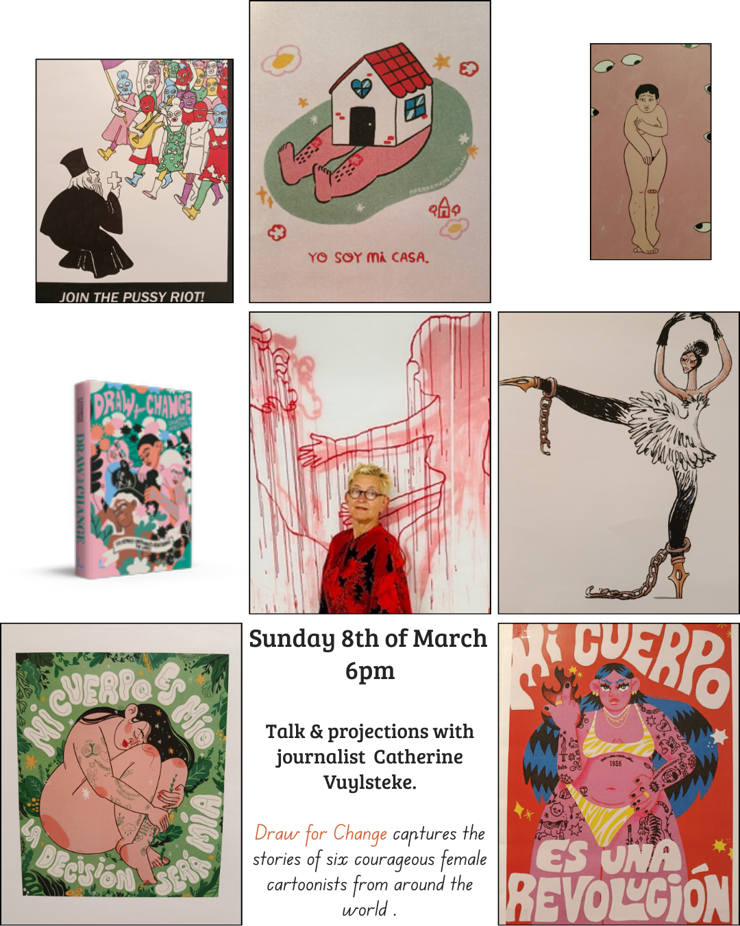 A celebration of Women in Resistance - with journalist Catherine Vuylsteke