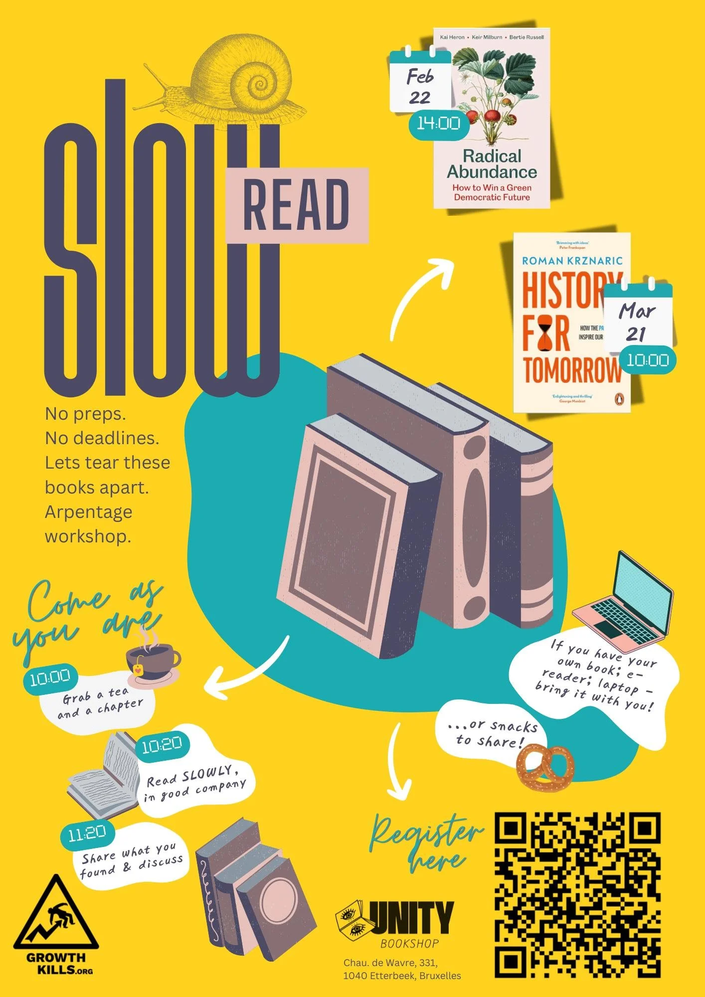 SlowRead bookclub V - History for tomorrow by roman krznaric