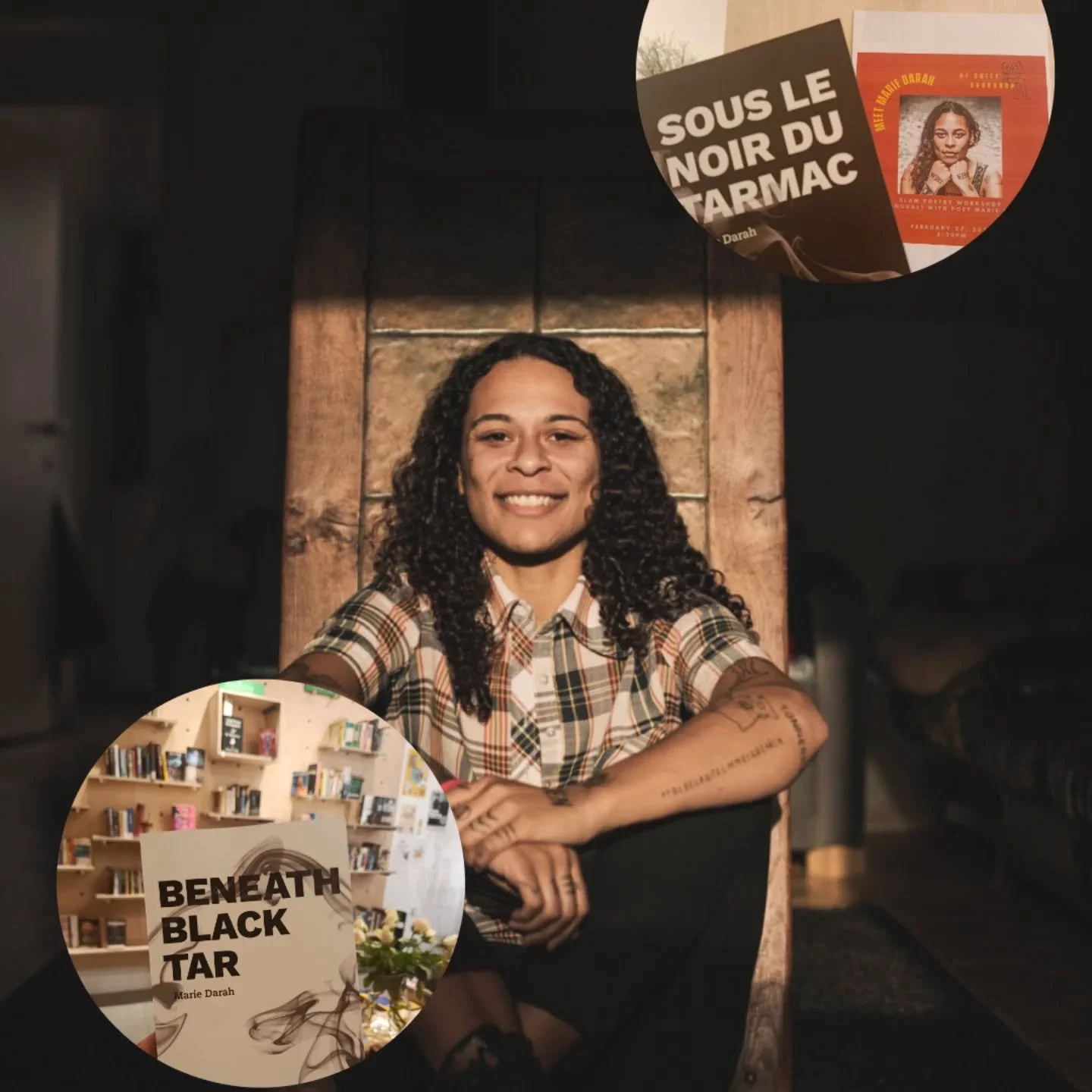 Save the date! The poet Marie Darah is coming at Unity bookshop. 

27/02 at 6:30pm
🎤 Don't miss this amazing opportunity to meet a great Belgian performer - who moves between slam poetry, storytelling and the stage.

Get your ticket online for a wor