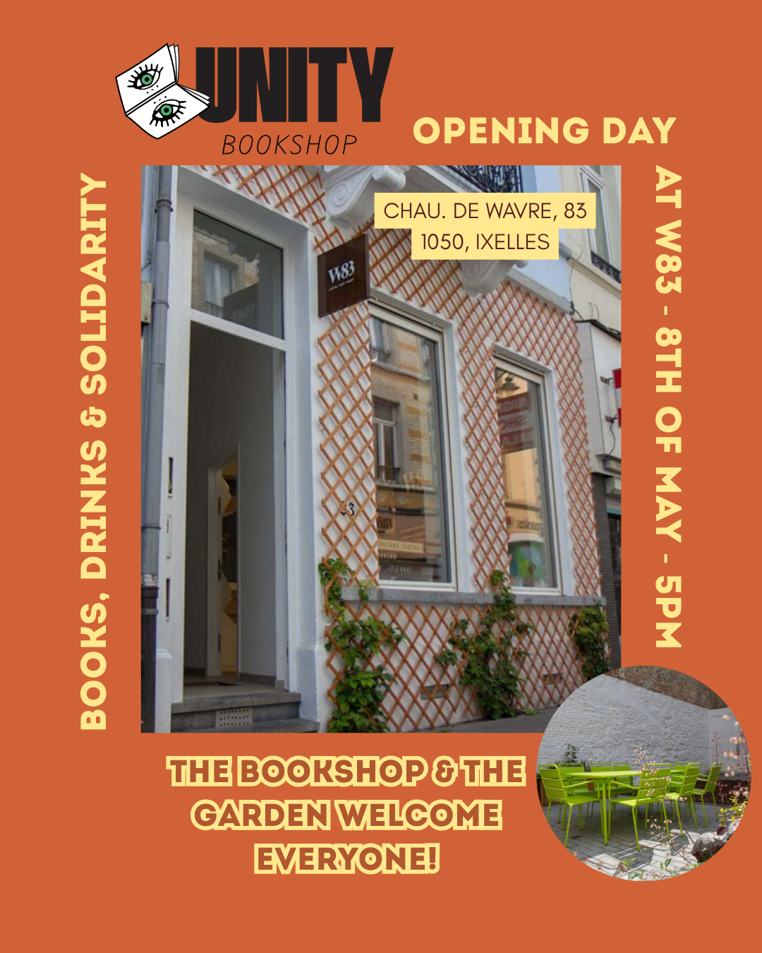 Opening Day - Unity bookshop