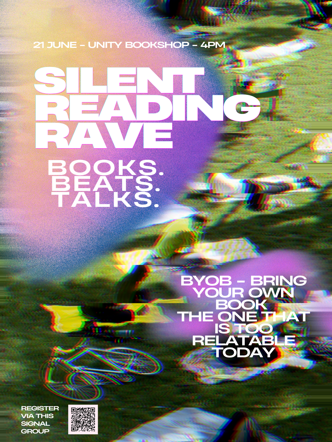Silent reading rave