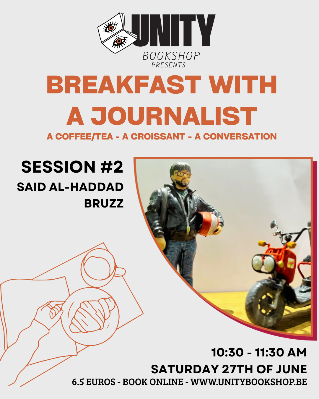 Breakfast with a Journalist #2 - Saïd Al Haddad from Bruzz