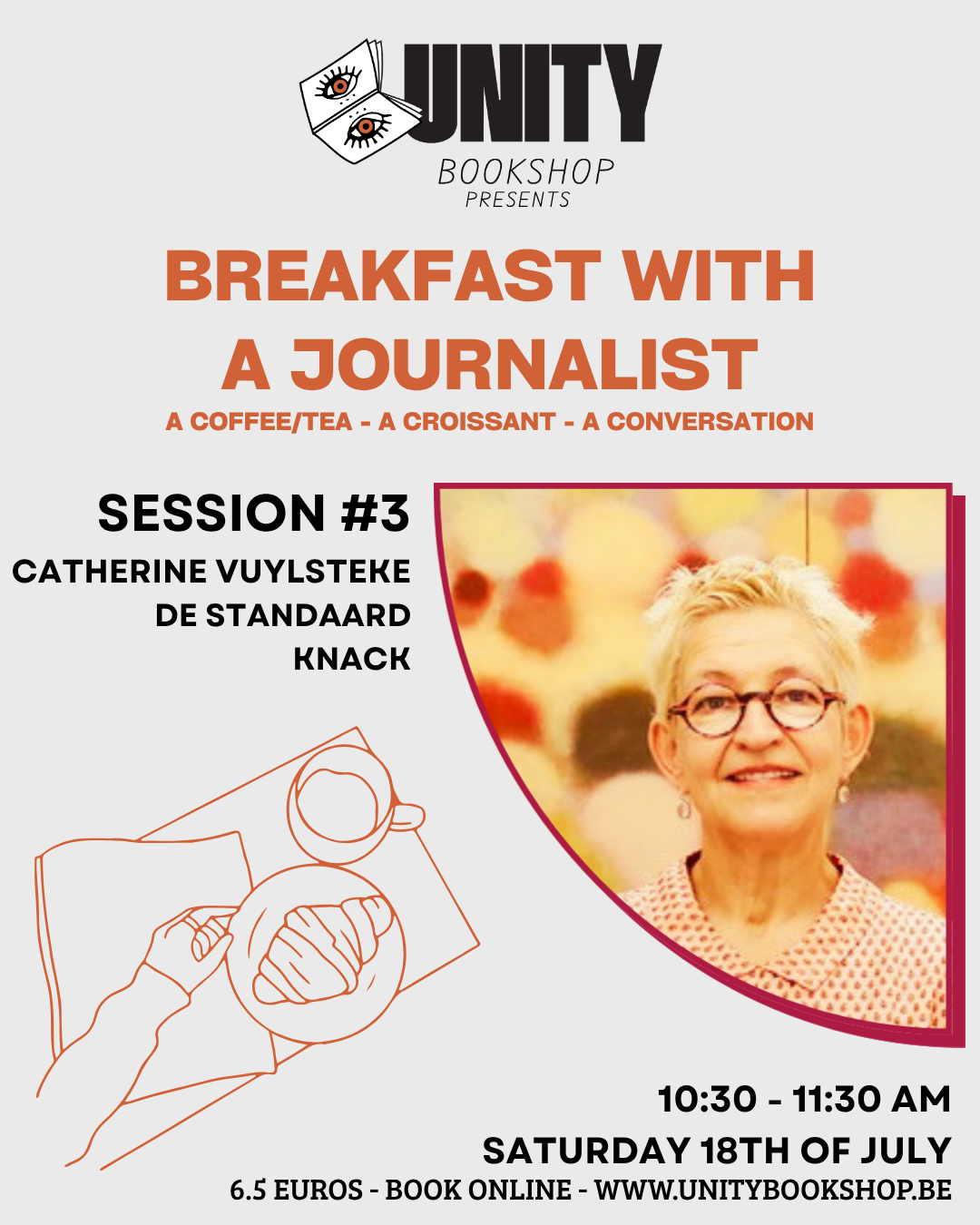 Breakfast with a Journalist #3 - Catherine vuylsteke 
