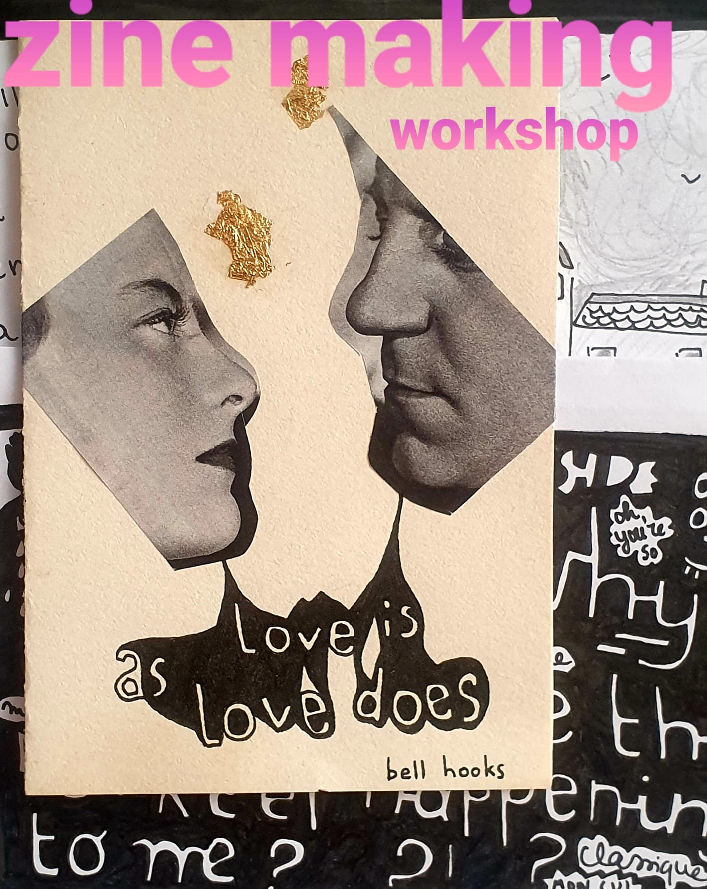 (Capacity reached) Zine making as feminist practice. session #3 make your own zine with Caroline 