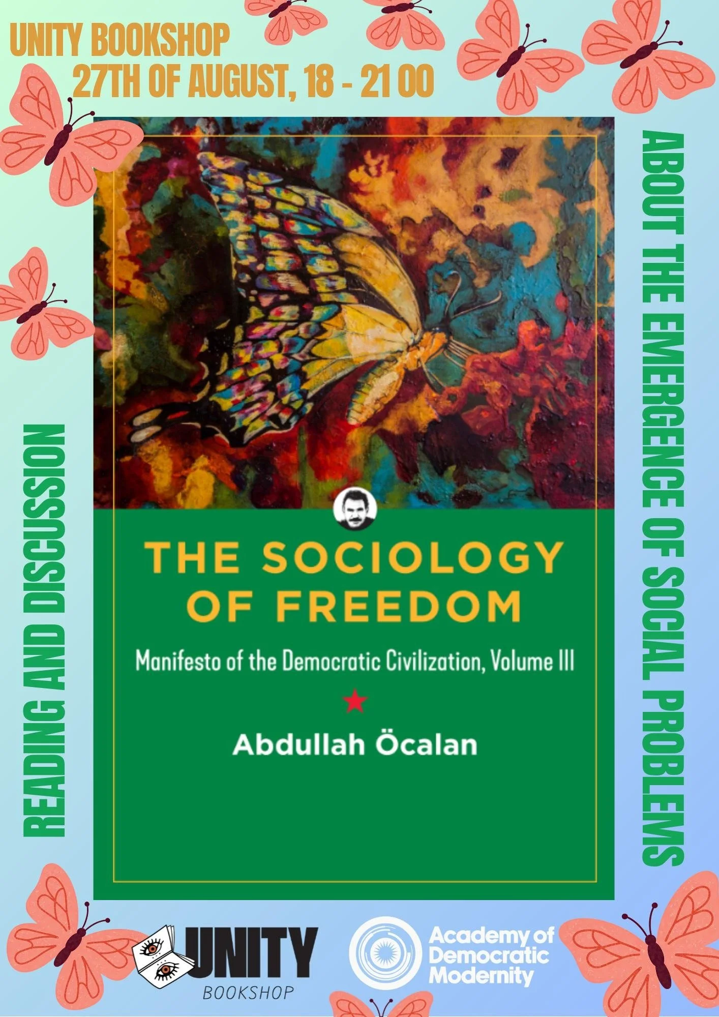 The sociology of freedom - Abdullah Öcalan (collective reading and discussion with Adm - academy of democratic modernity)