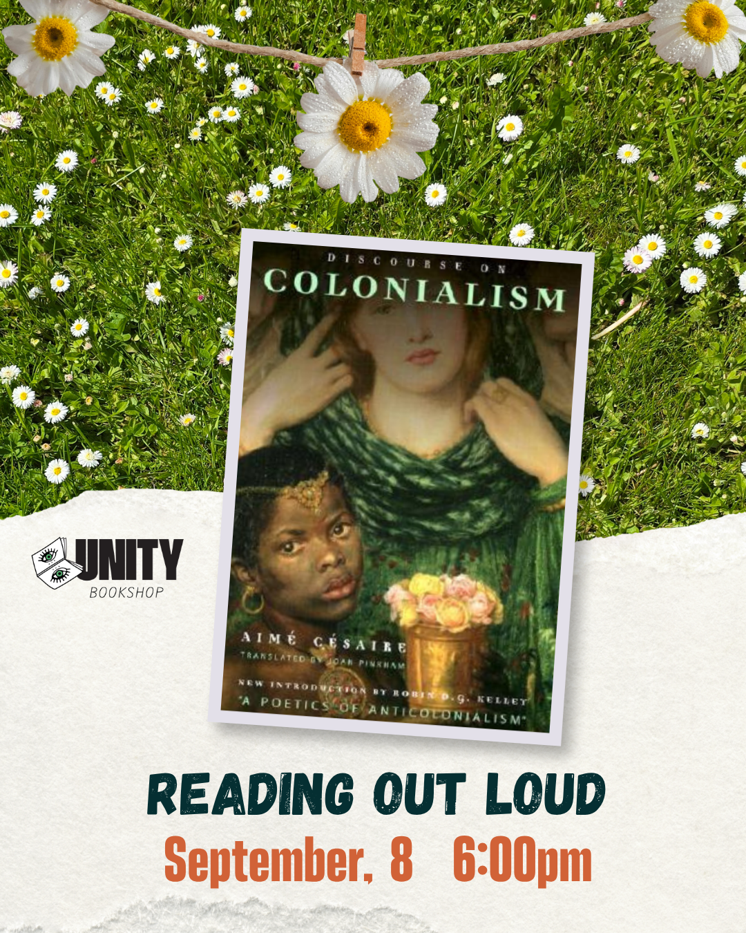 Reading out loud -  "Discourse on Colonialism" Essay by Aimé Césaire 