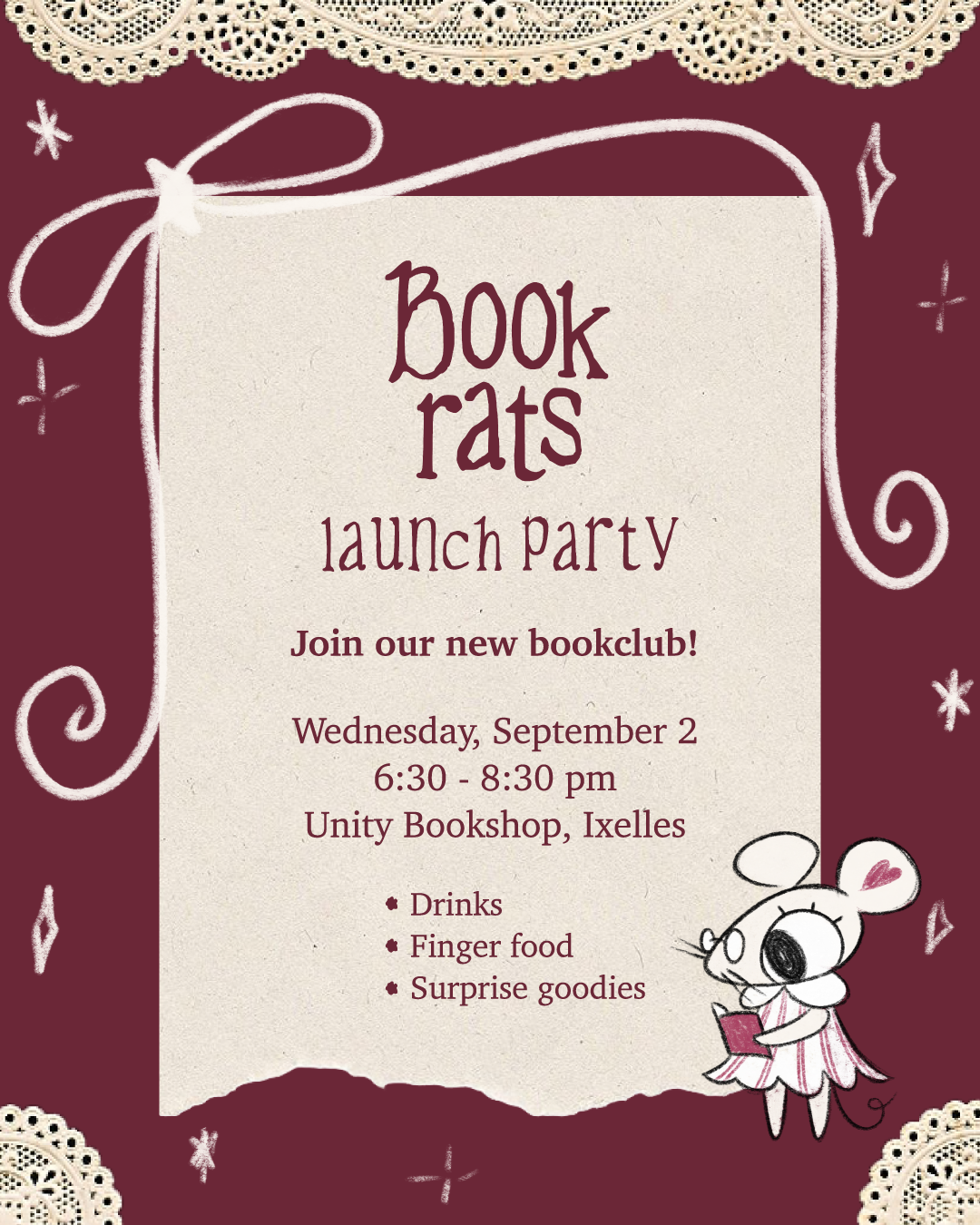 Bookrats launch party