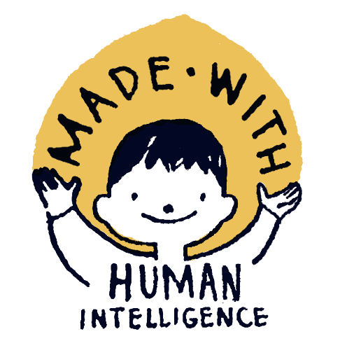 Made With Human Intelligence badge
