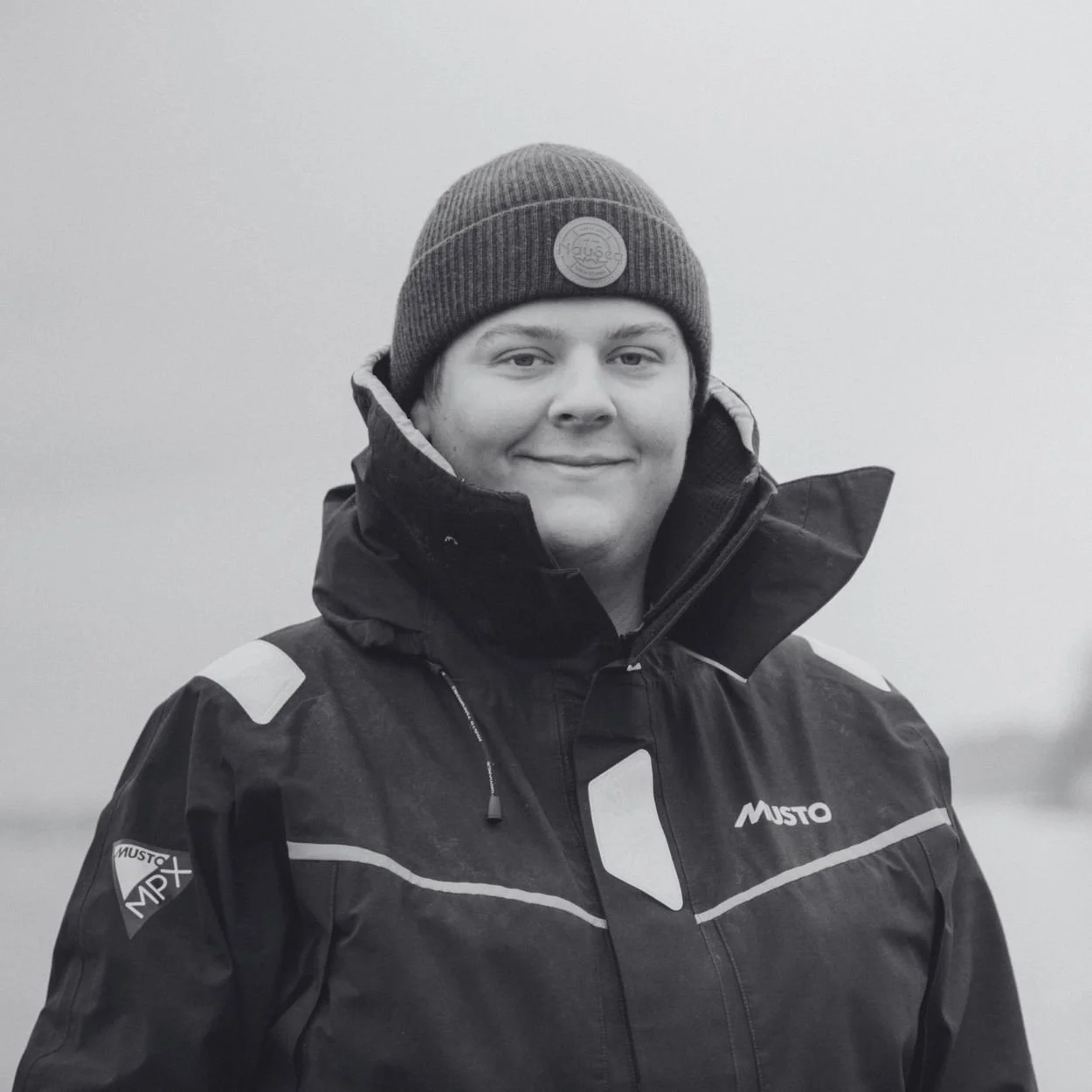 A man wearing a beanie.