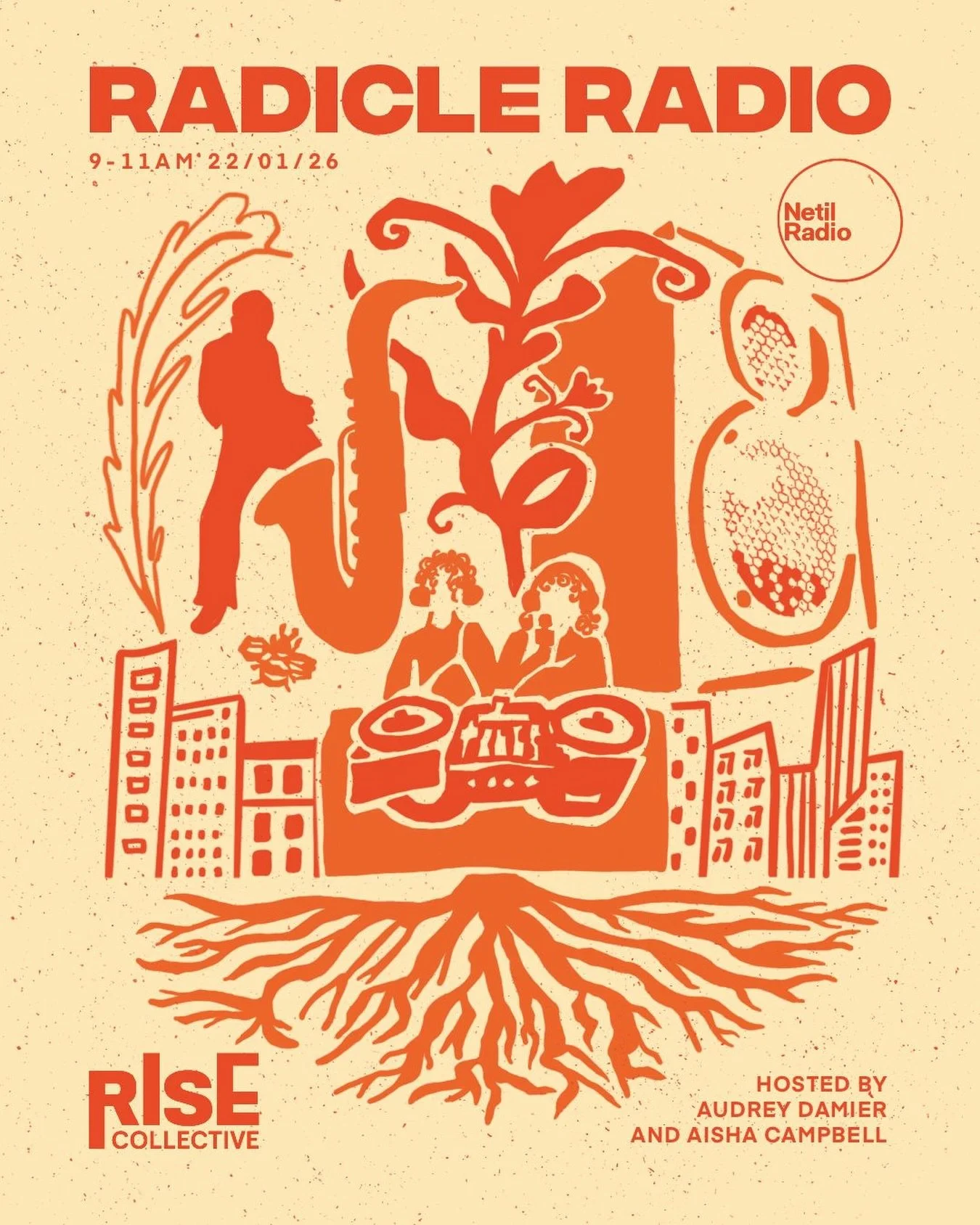 ⭐️LIVE AT 9AM &mdash; IT&rsquo;S THE COLLECTIVE SHOW! ⭐️

This one is for the people, by the people! 🔉

We&rsquo;re live on @netilradio from 9am - 11am, asking you the question:

 &ldquo;What tracks shaped your musical identity?&rdquo; 

The submiss