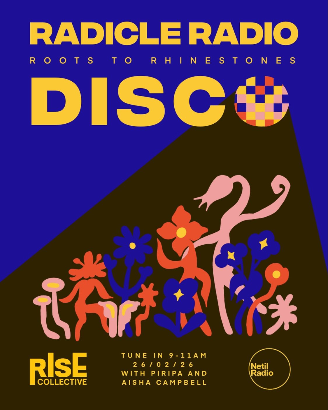 ✨💎FROM ROOTS TO RHINESTONES - 9- 11AM 💎✨ 

This morning, we&rsquo;re taking you through the roots of disco, the first seedlings that sprouted the disco movement and the ways in which black culture framed this genre of music🖤 

@piripamusic &amp; @