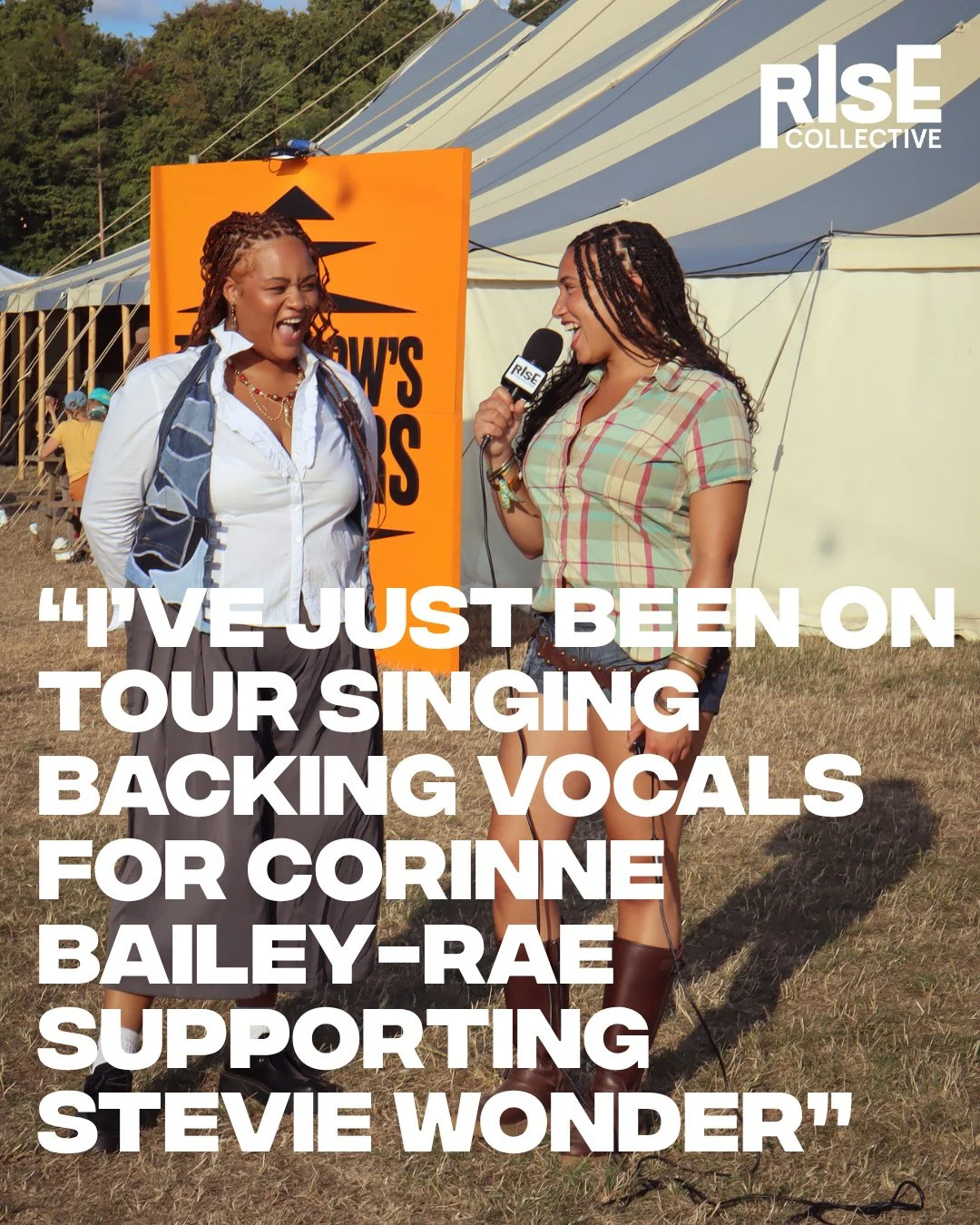A massive thank you to @weoutherefest for the 2025 RISE interview series! The reaction to our first six interviews has been so refreshing and so a HUGE confidence boost for all journalists on our small team. You can find the full-length interviews on