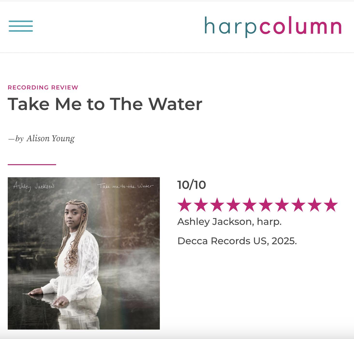Harp Column - 10 Stars