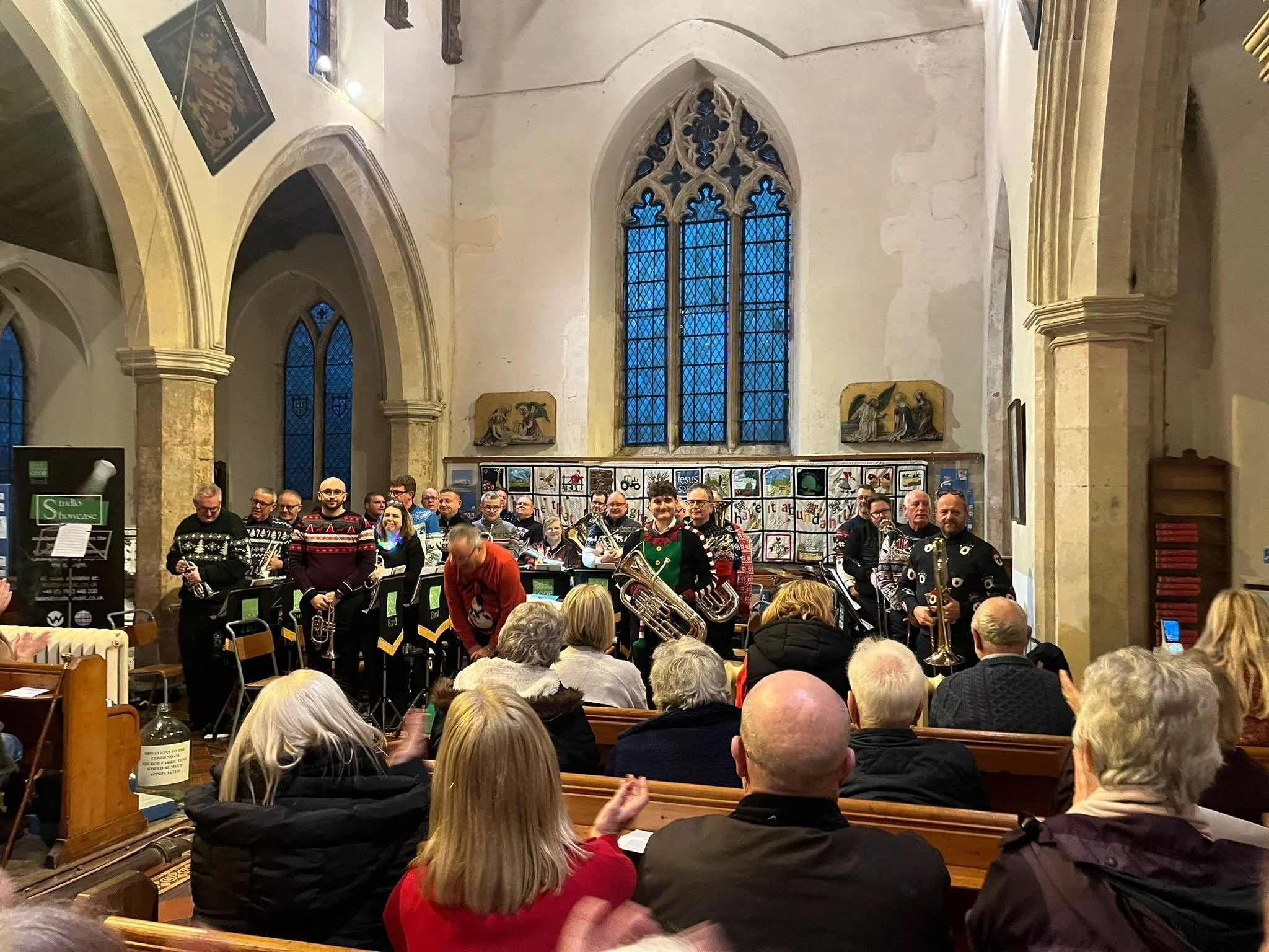 A Festive December for the band