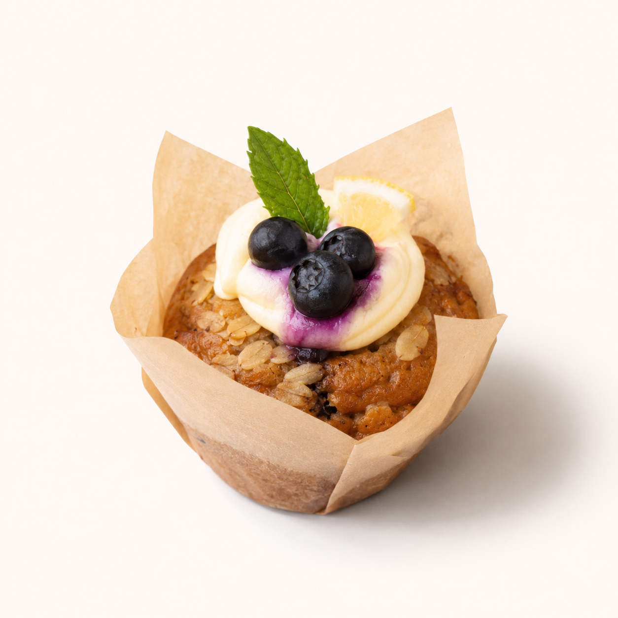 Lemon and Blueberry Muffins (6)