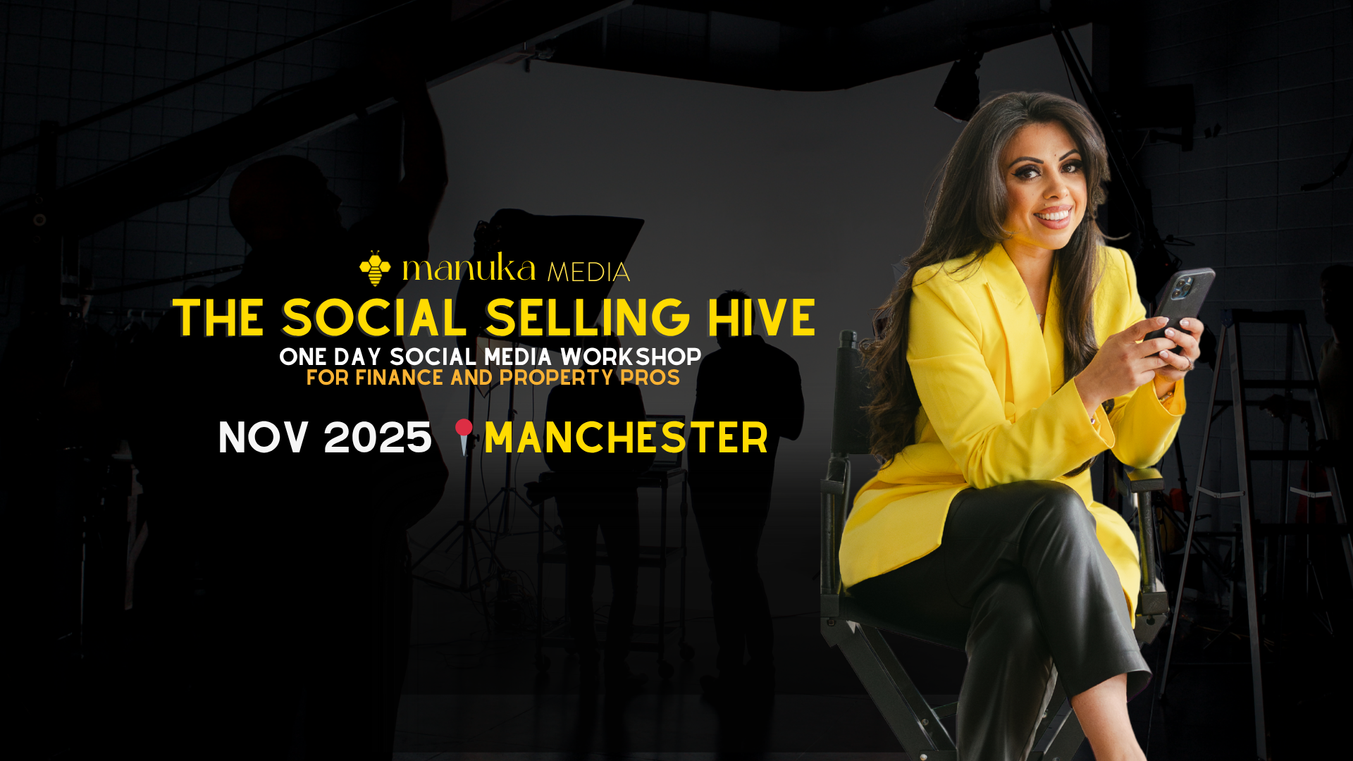 Camera Confidence &amp; Social Media Workshop for Finance and Property Pros