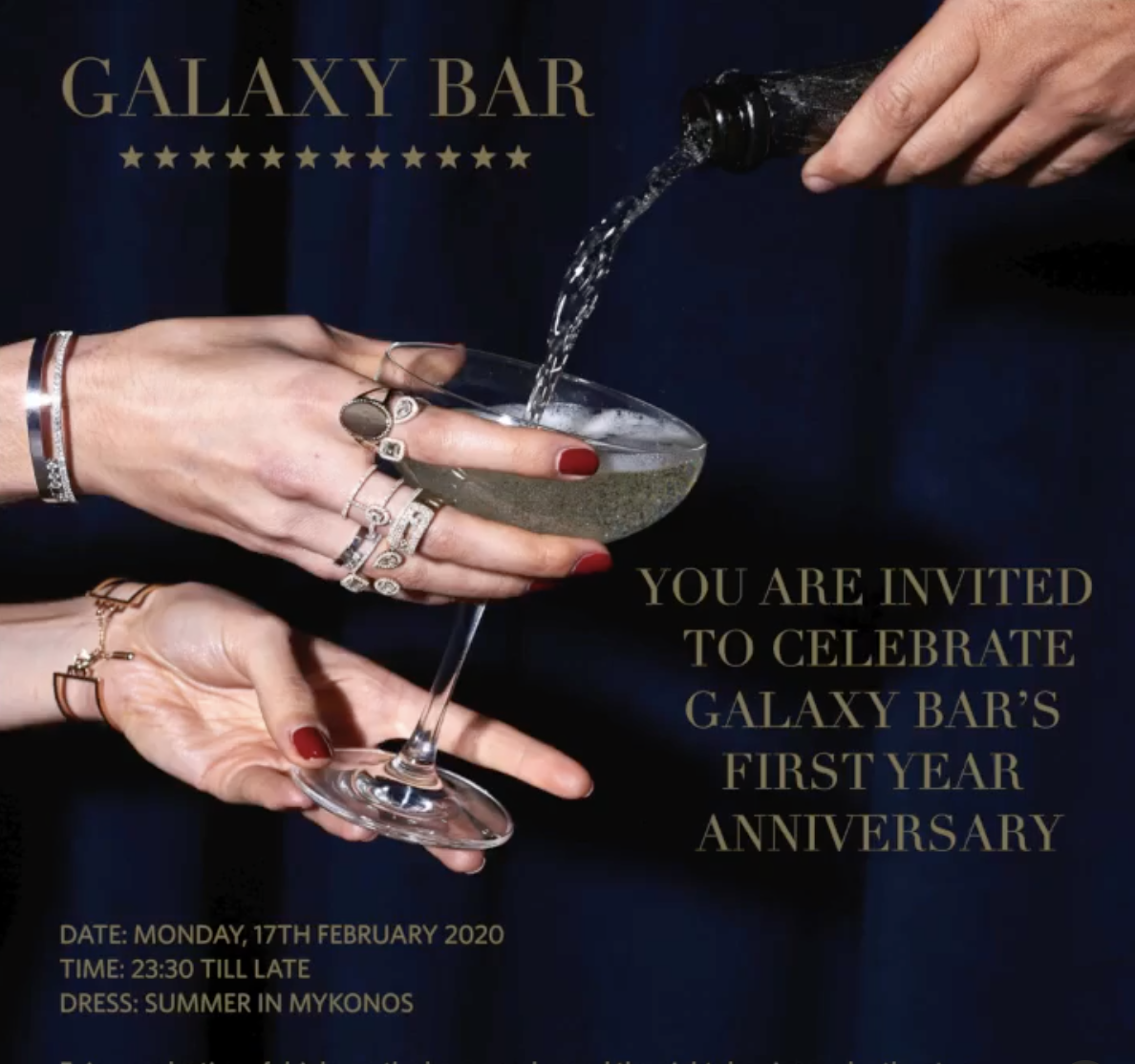 Our One Year Anniversary Party