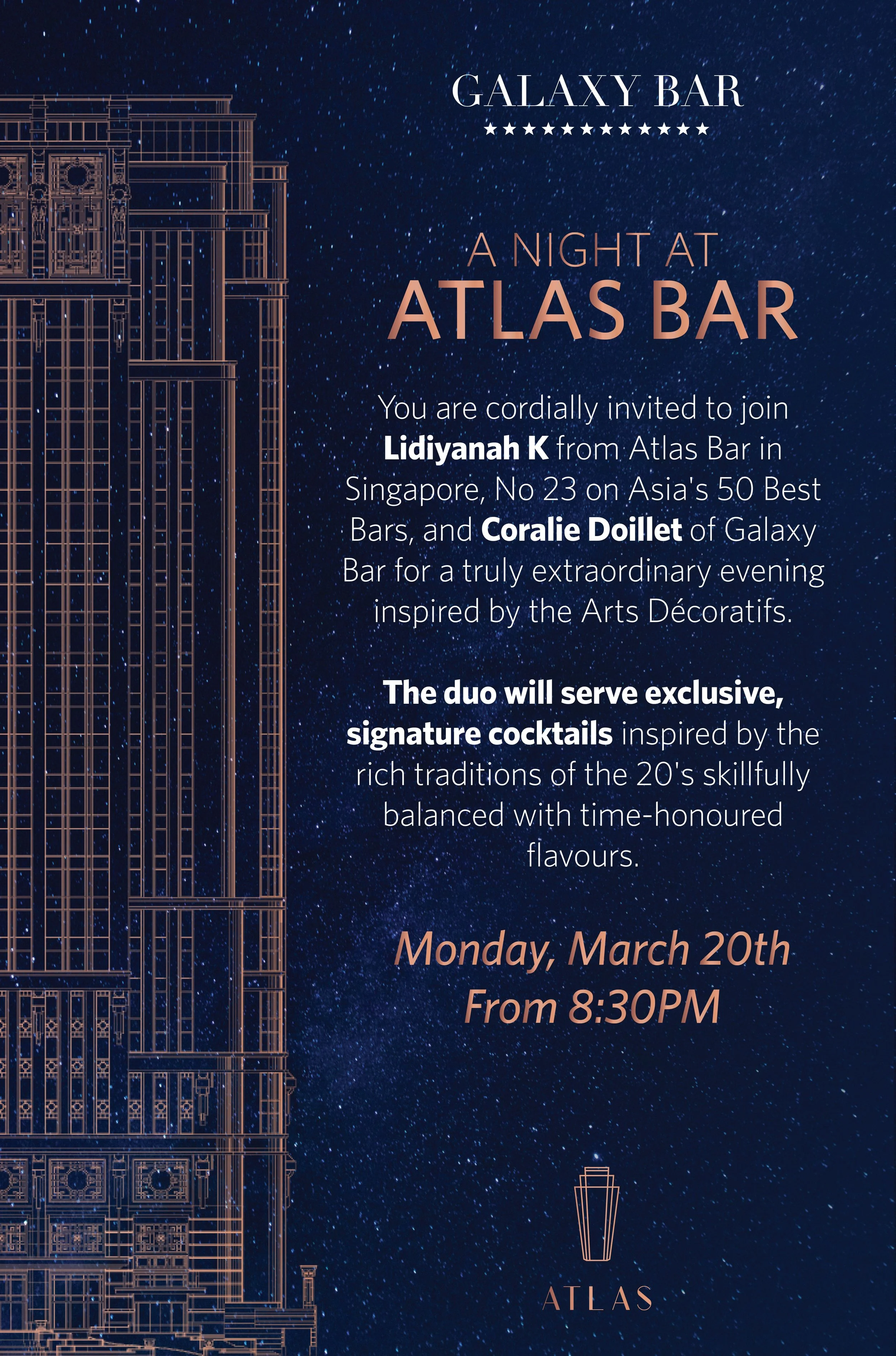 Atlas Bar, Singapore