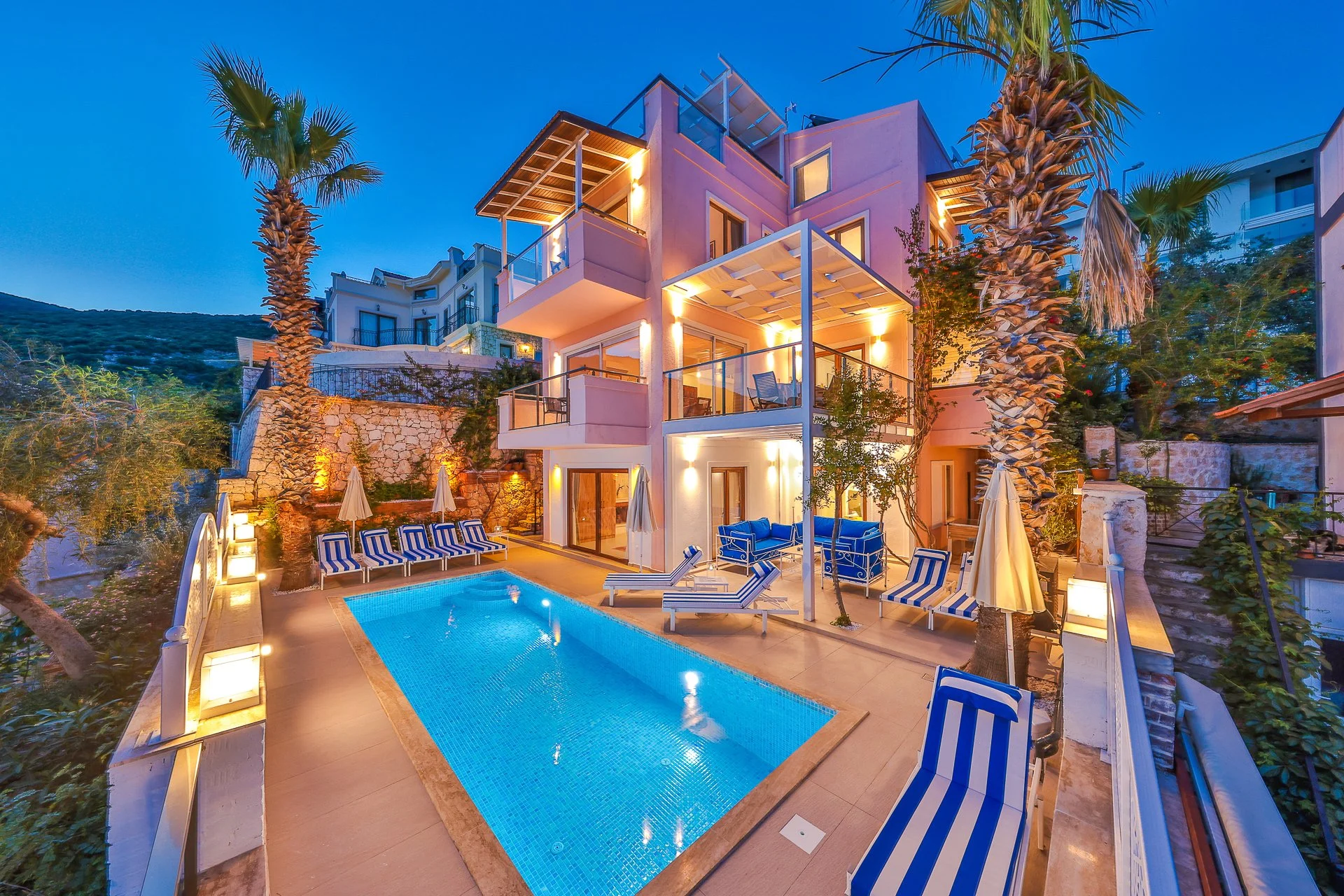 Luxury 5-Bedroom Sea-View Villa in Kalkan, Turkey