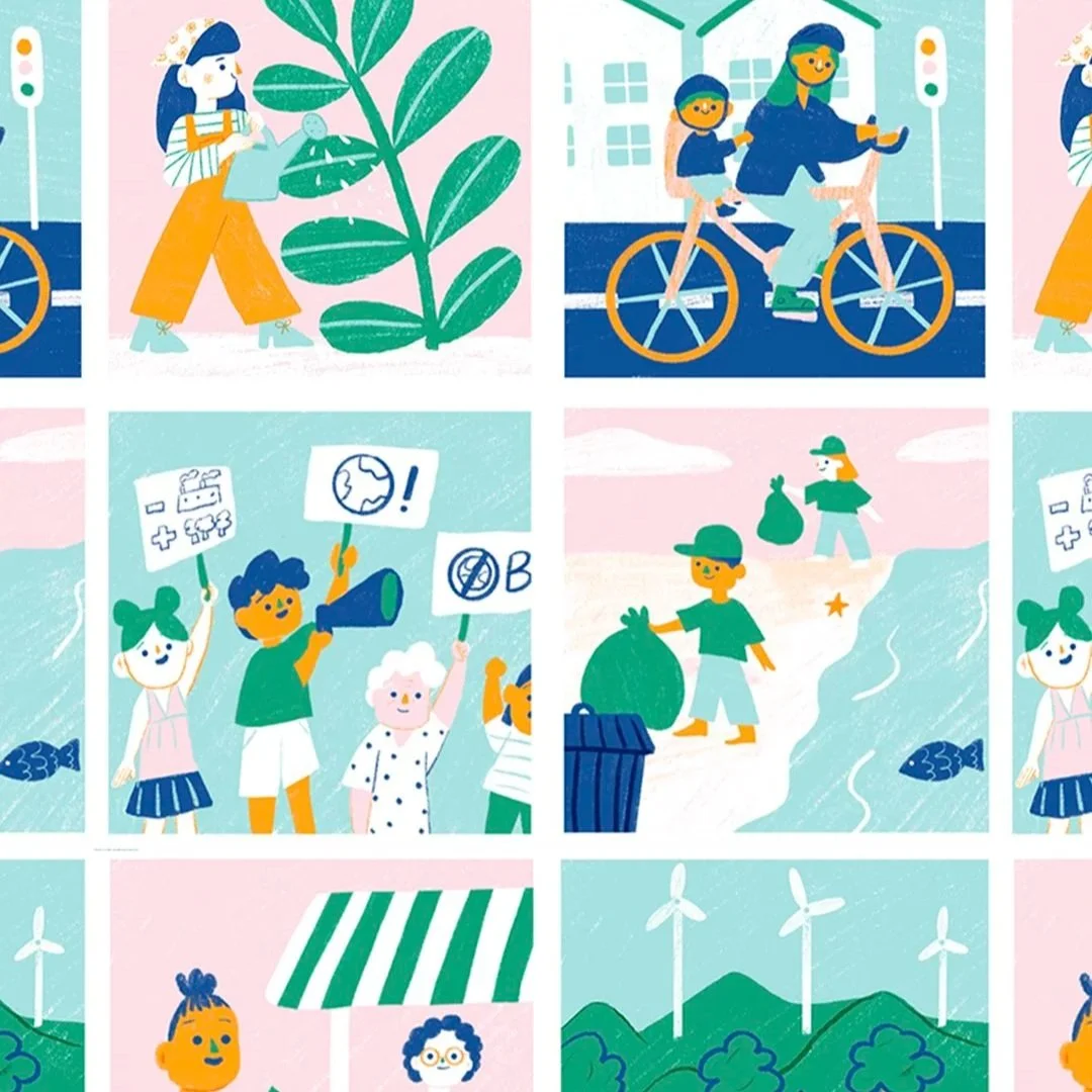 kidlit illustration children's book animation activism climate earth sustainability